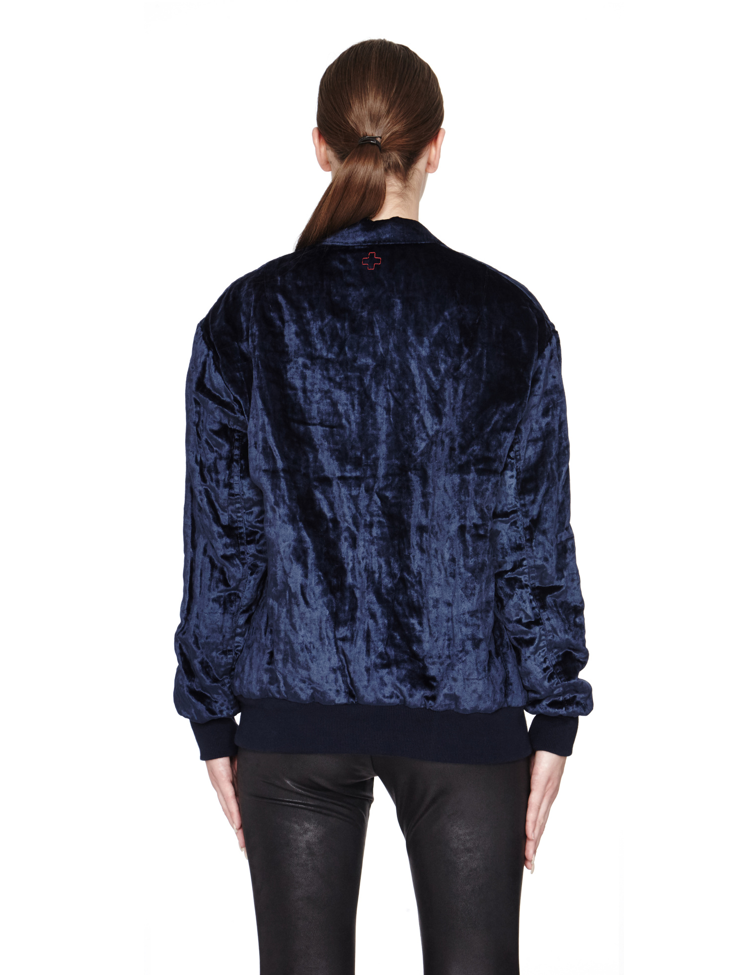 A.F.Vandevorst Velvet bomber jacket