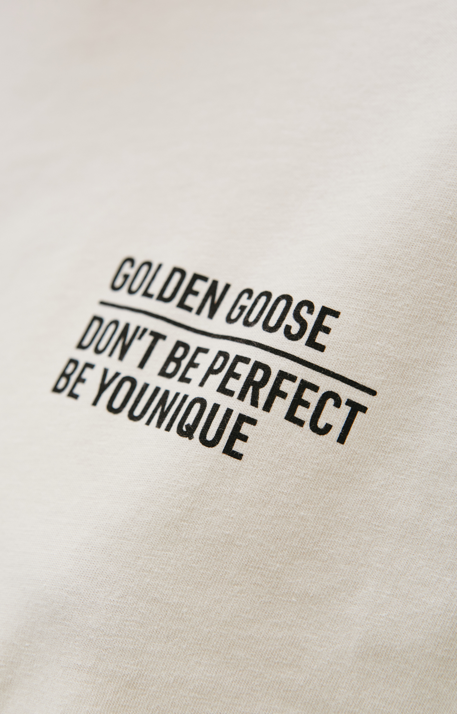 Golden Goose Футболка из хлопка с принтом