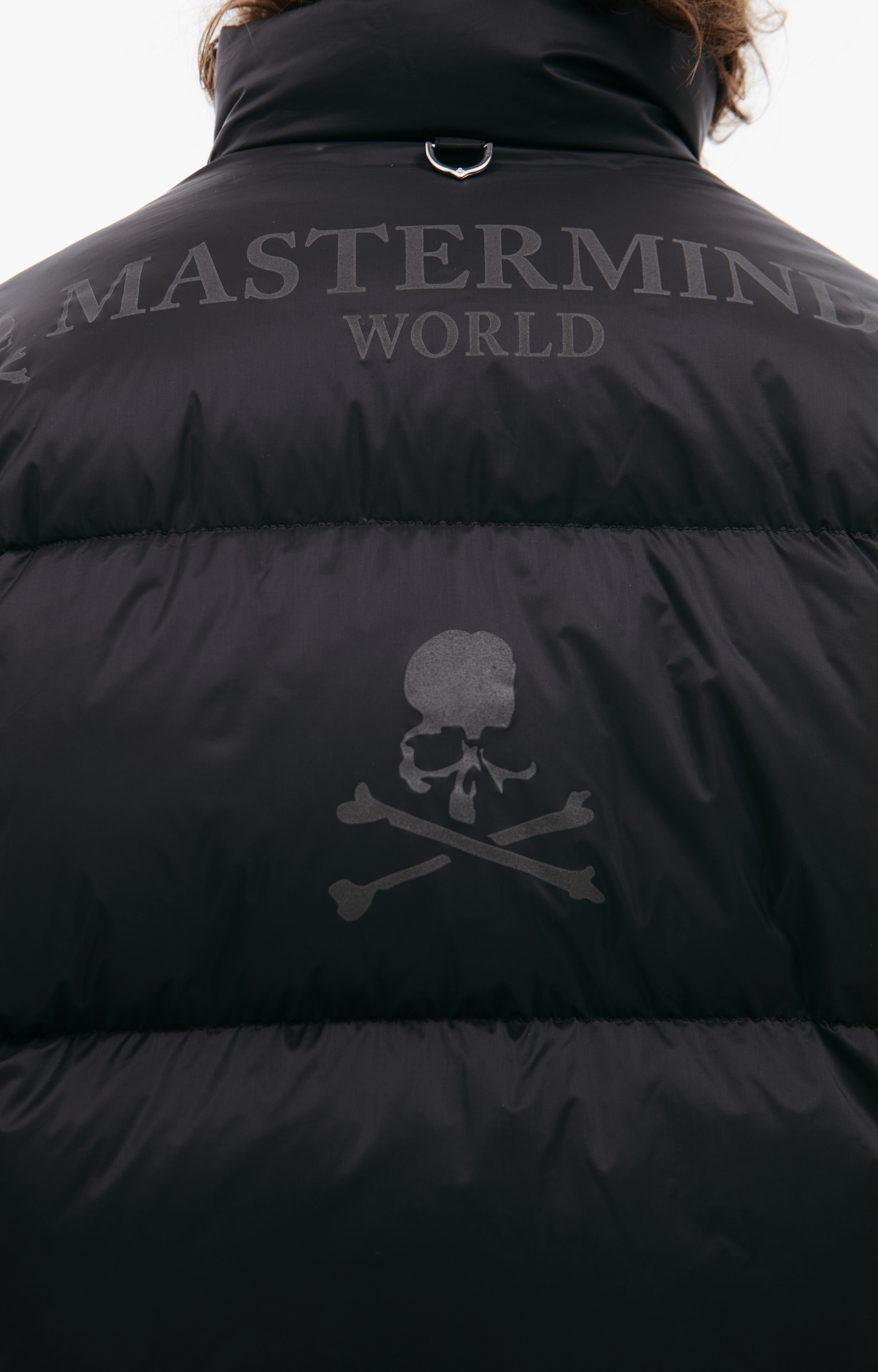 Mastermind WORLD Oversize down jacket with logo