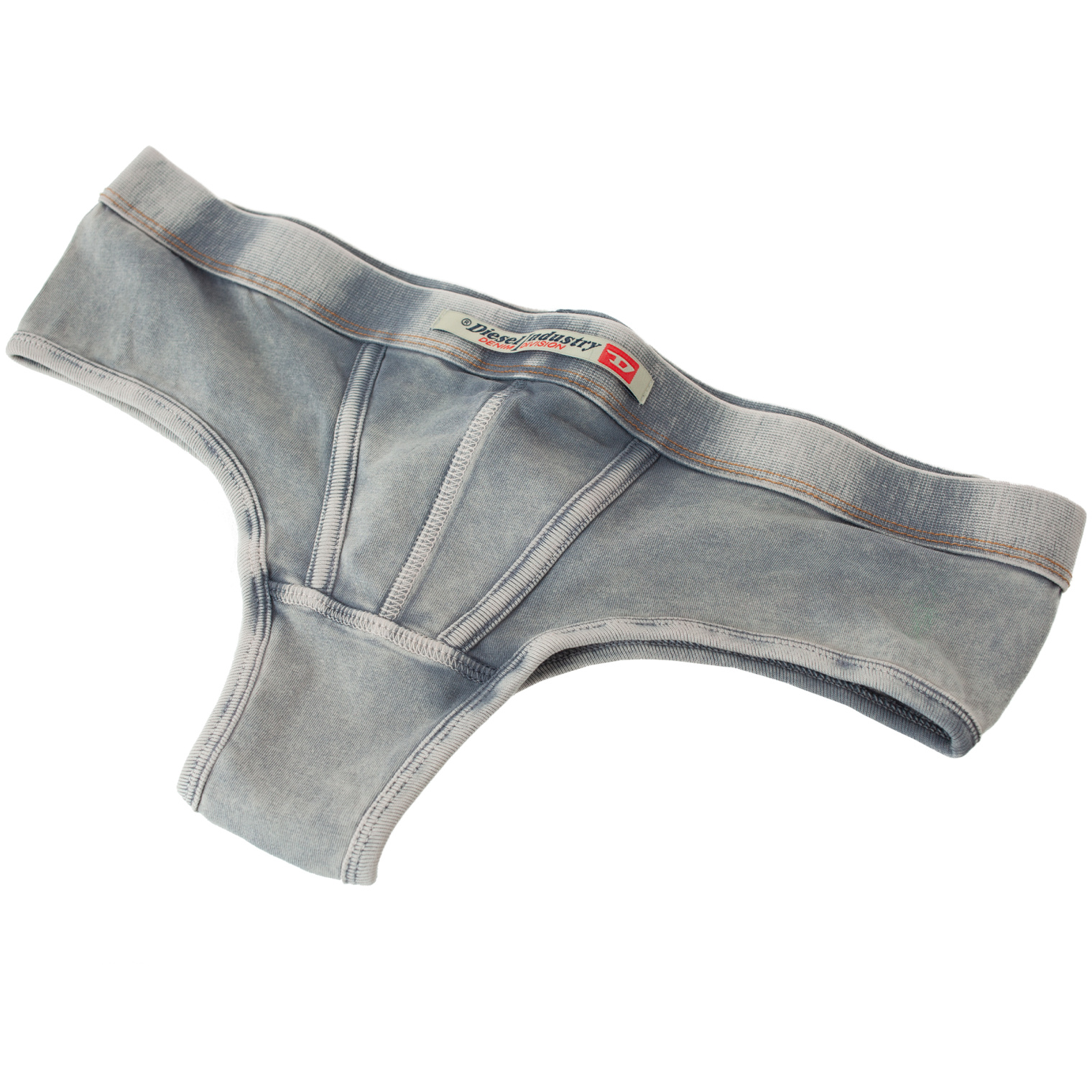 Diesel Grey cotton thong