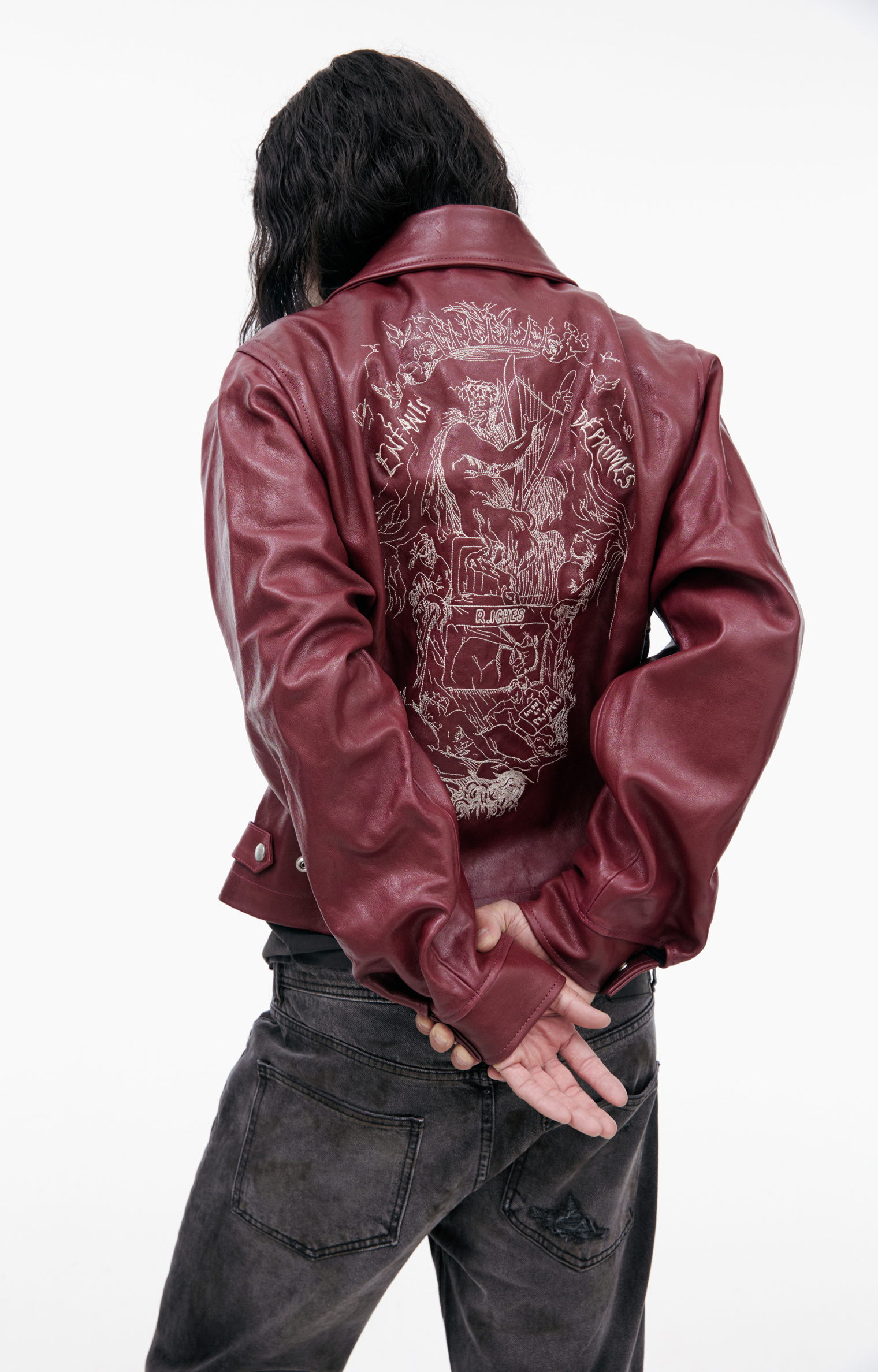 Enfants Riches Déprimés Leather Jacket