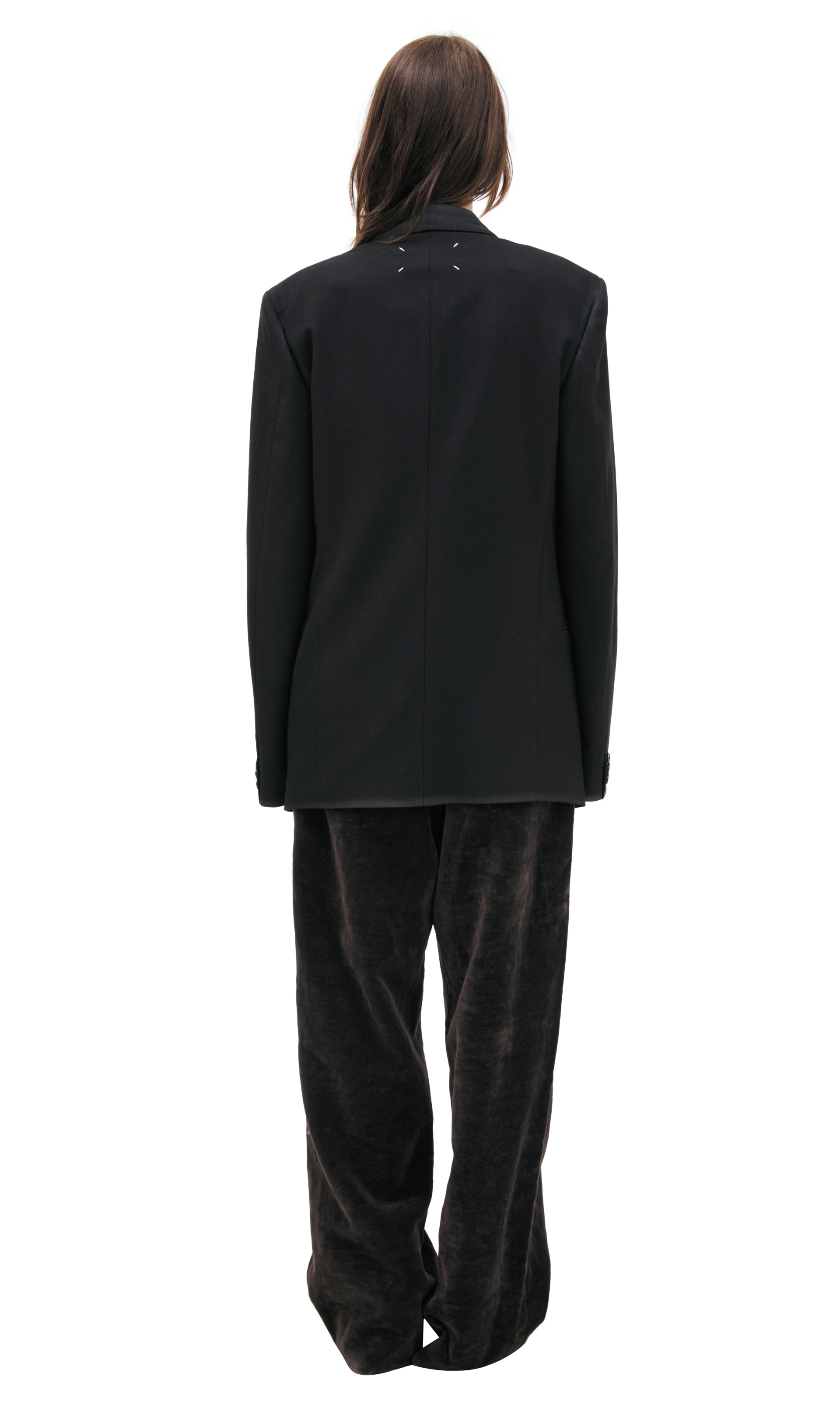 Maison Margiela Single-breasted wool jacket