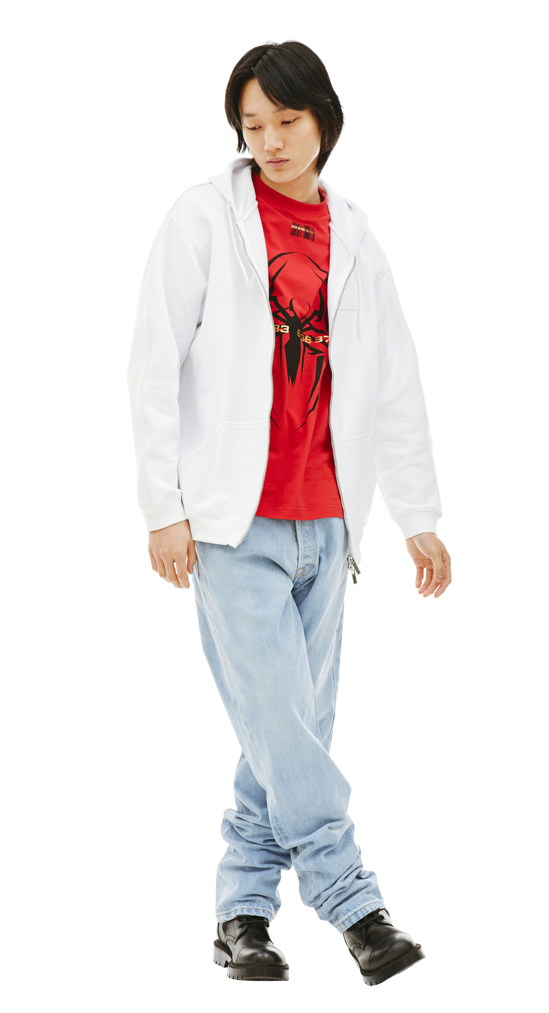 VTMNTS Cotton Zip-up hoodie