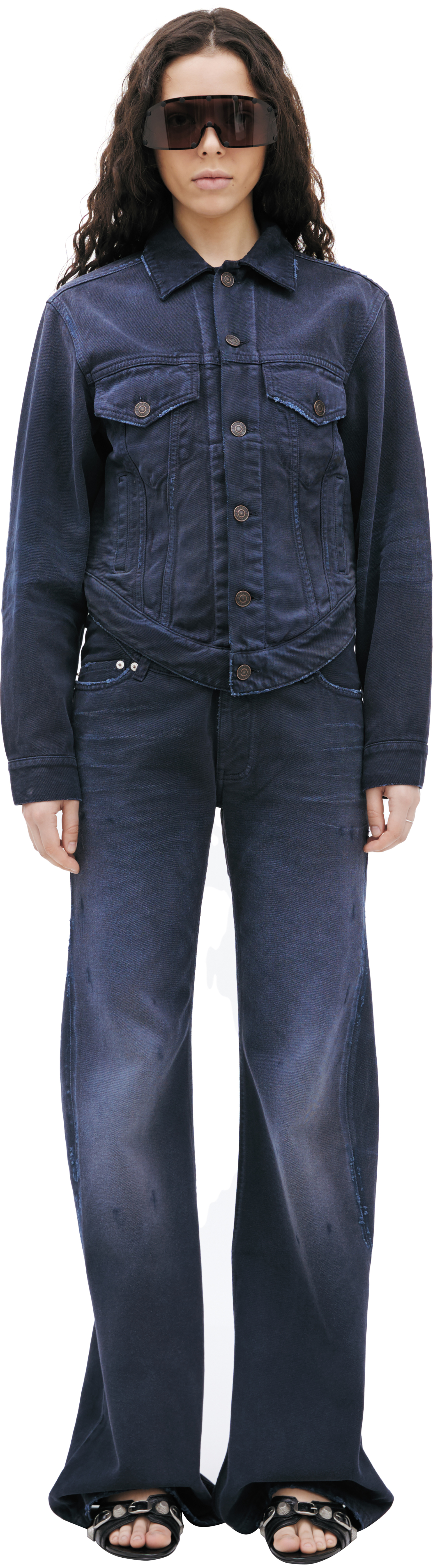 Balenciaga CURVED WAISTBAND Jacket
