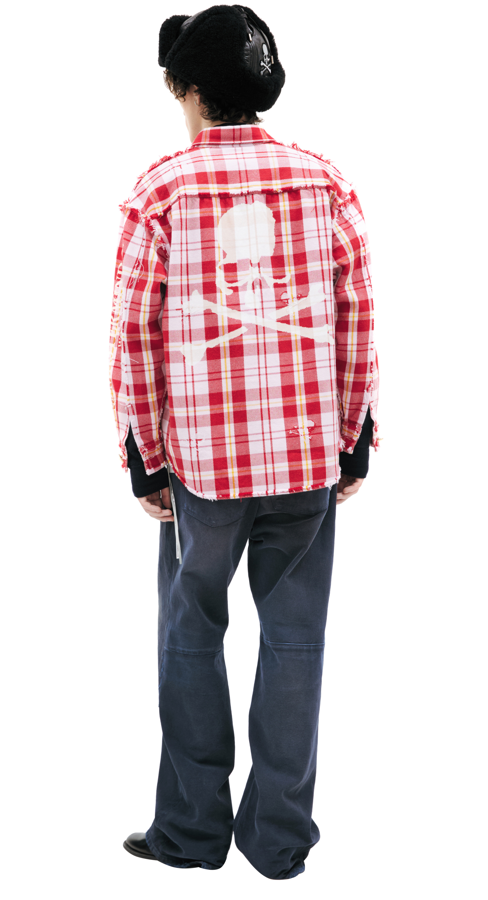 Mastermind WORLD Checkered shirt