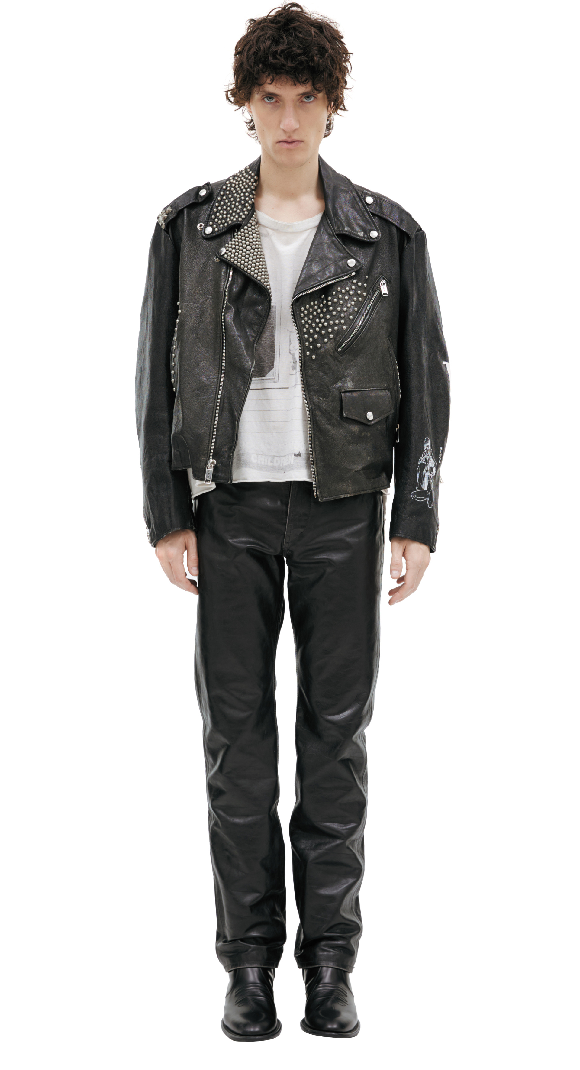 Enfants Riches Déprimés CUSTOM HANDWORKED CRUST #4 Jacket