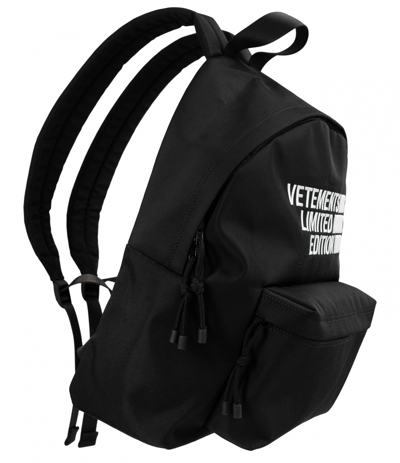 VETEMENTS Limited Edition Black Backpack