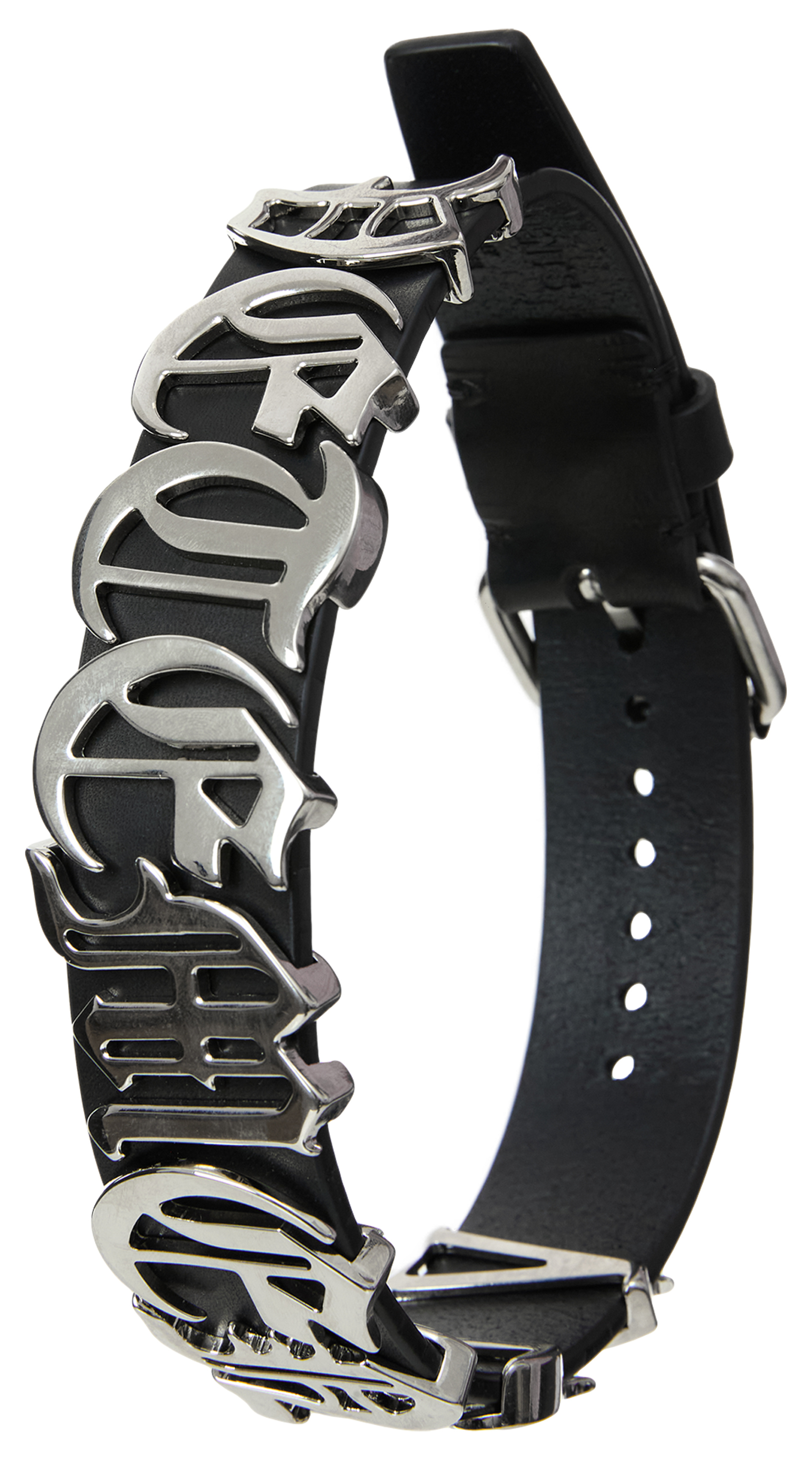 VETEMENTS Choker with logo letters