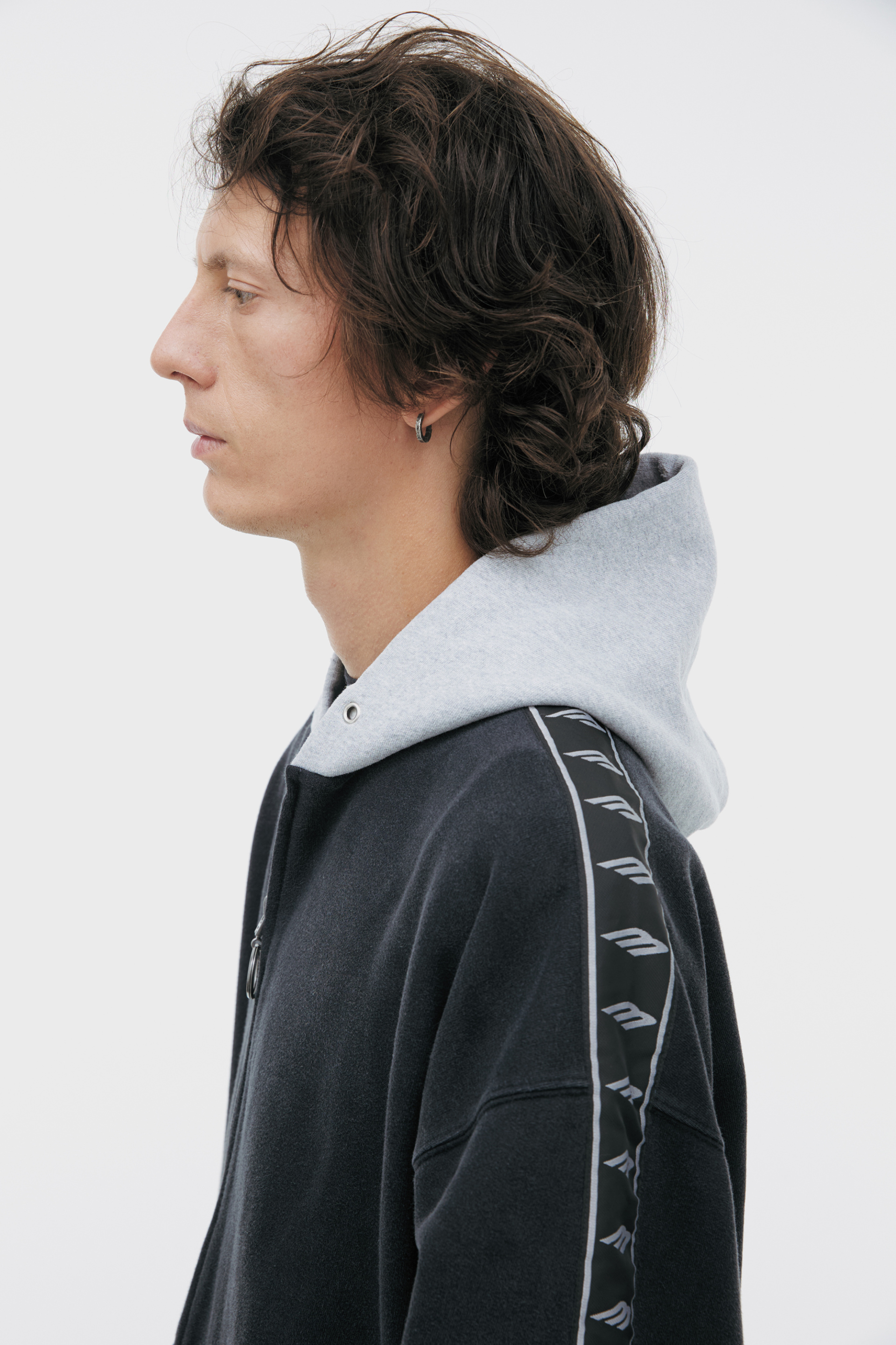Balenciaga Hoodie with a contrasting hood