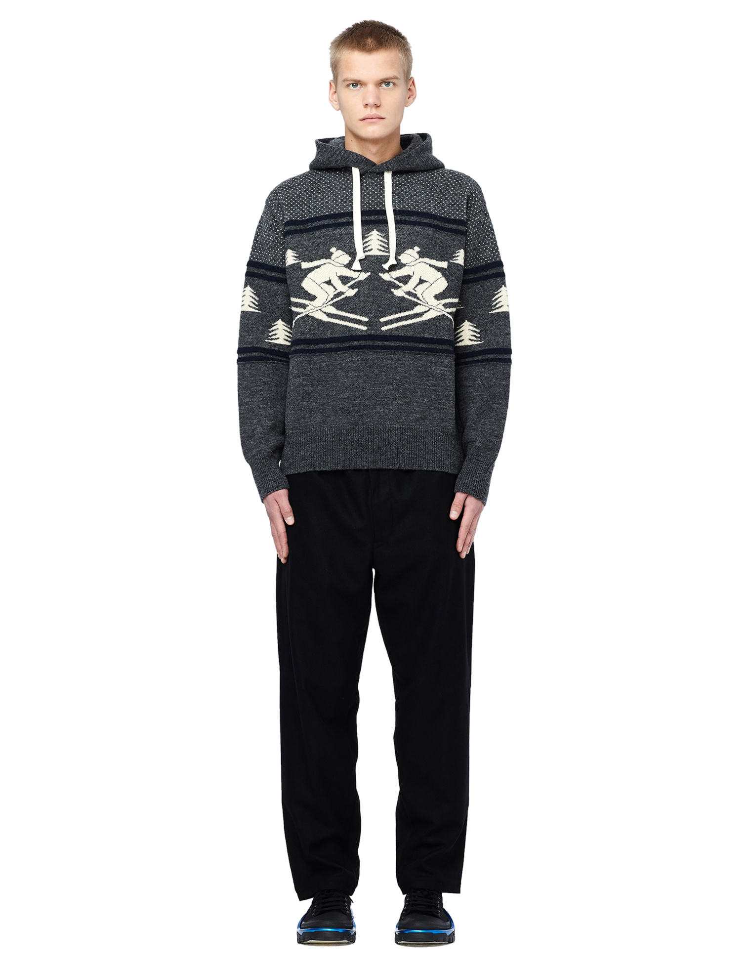 Y-3 Шерстяные брюки