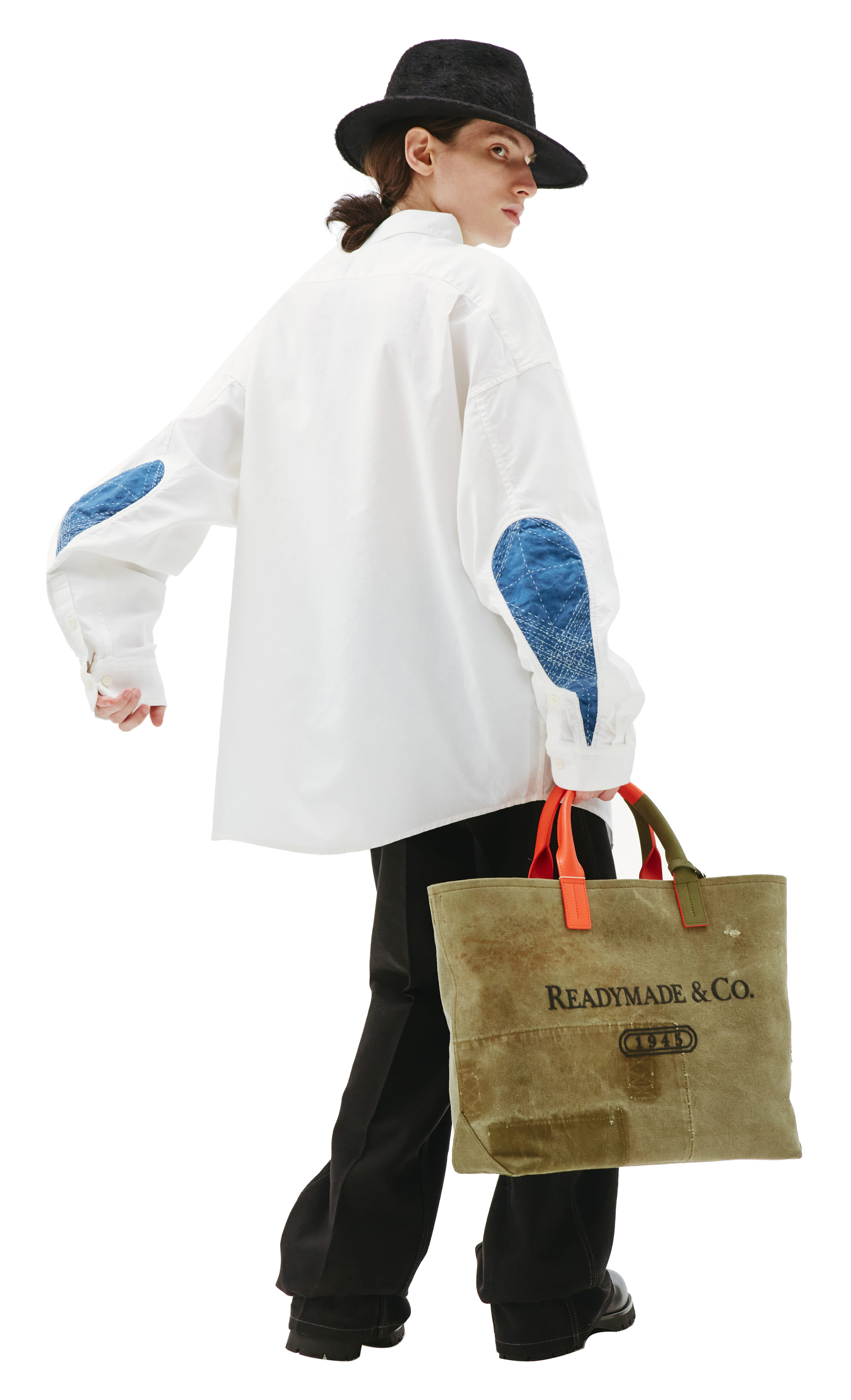 Readymade Khaki shopper bag