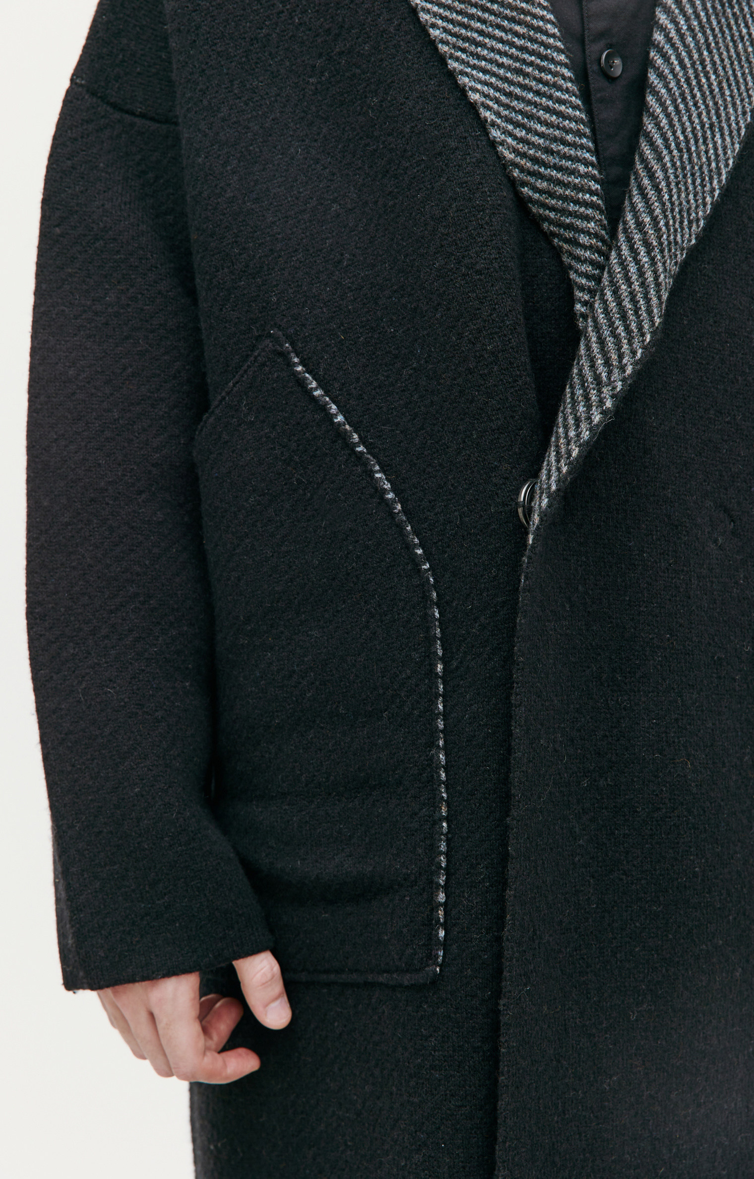 The Viridi-Anne Oversized wool coat