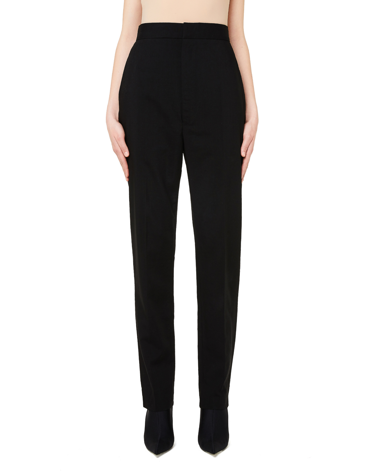 Haider Ackermann Black Wool Trousers