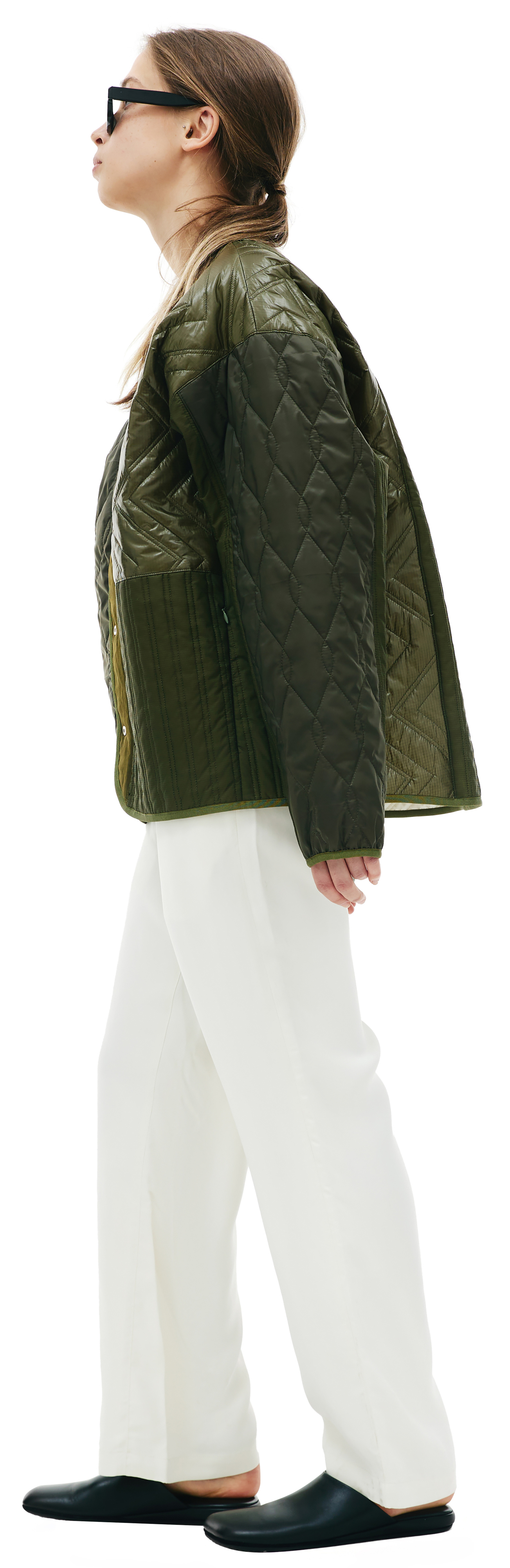KIMMY Green quilted jacket