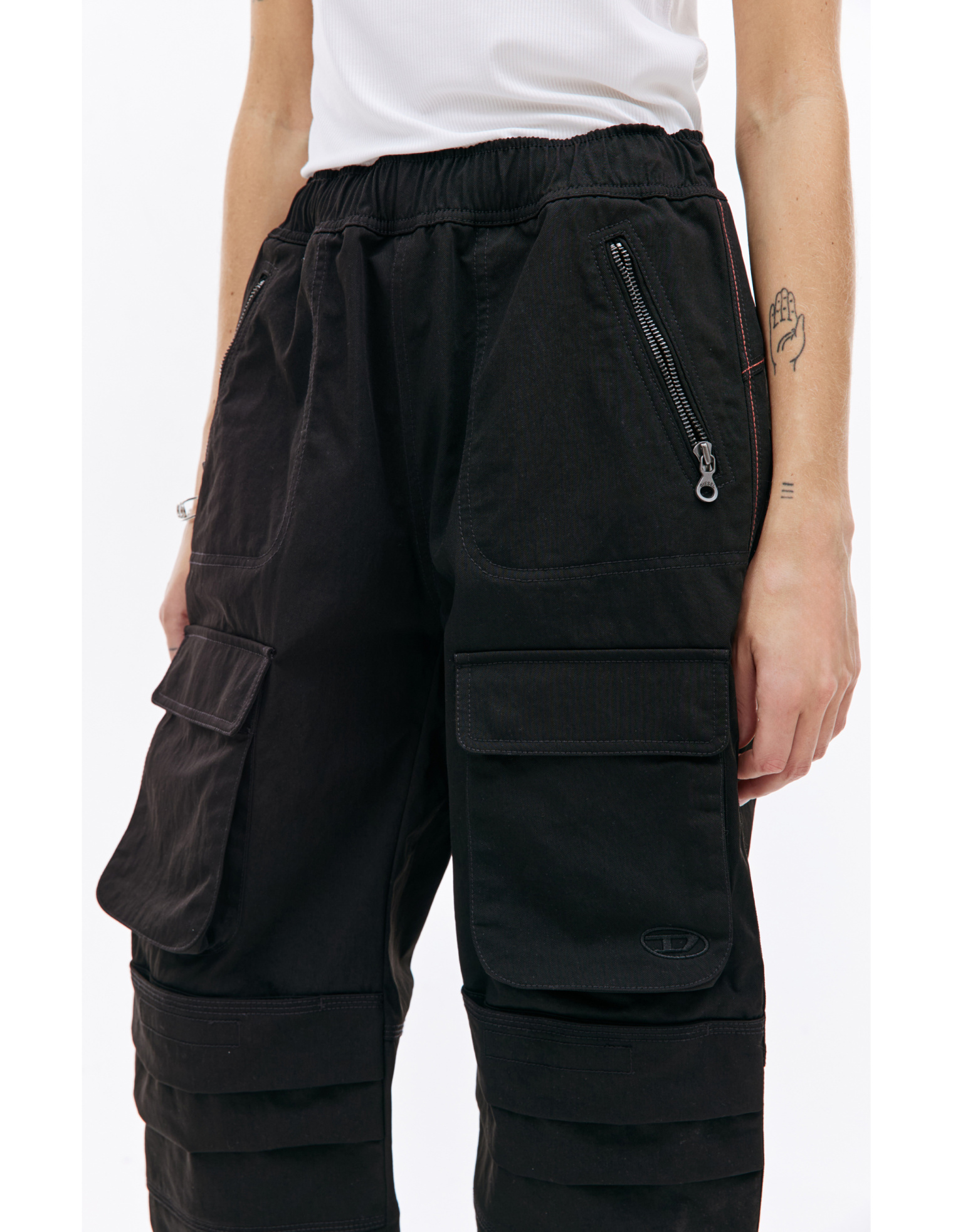 パンツ DIESEL 2024 P-MIRT STRAIGHT W28 Buy Diesel men black p-mirt trousers for €160 online on SV77