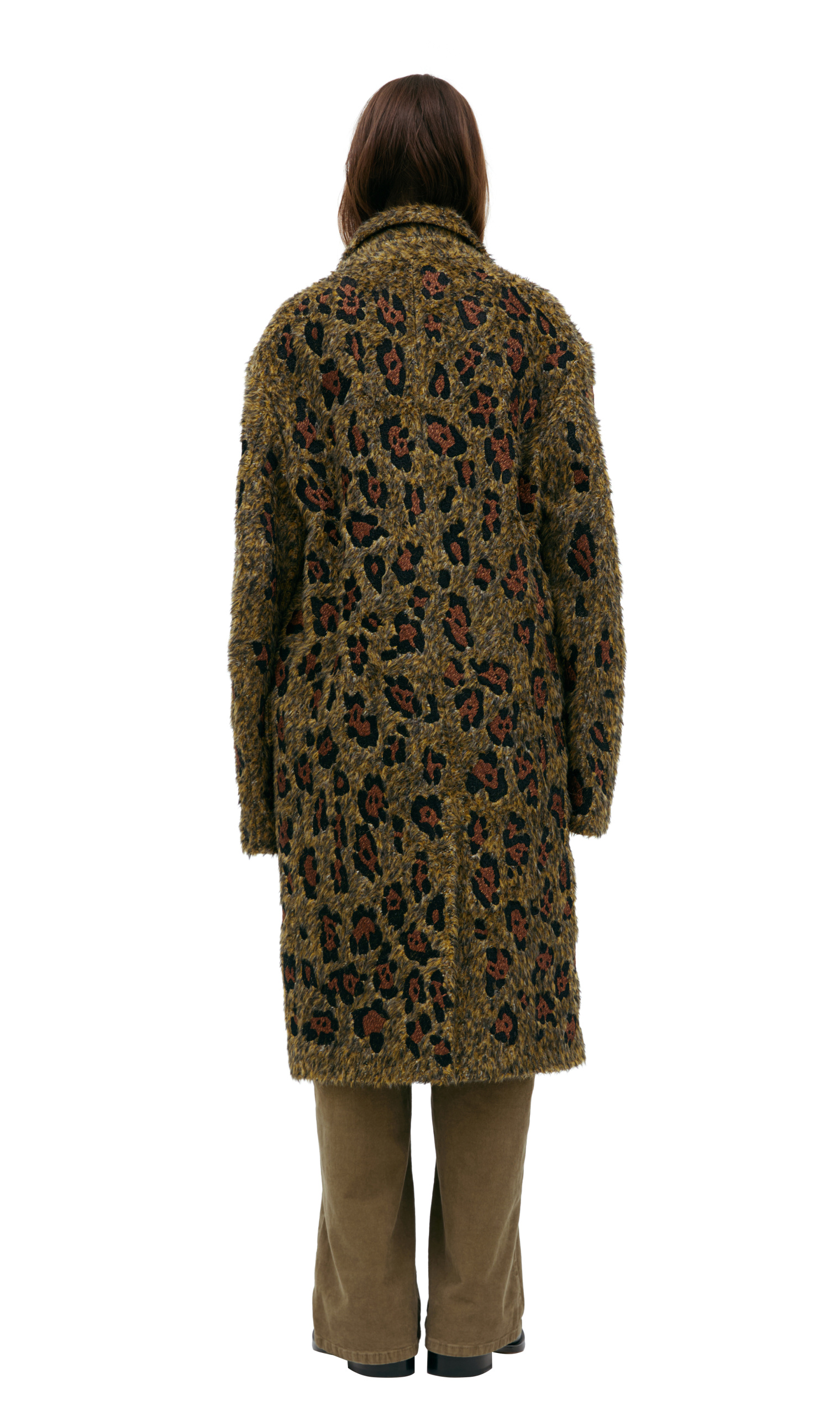 Dries Van Noten Animalistic print coat