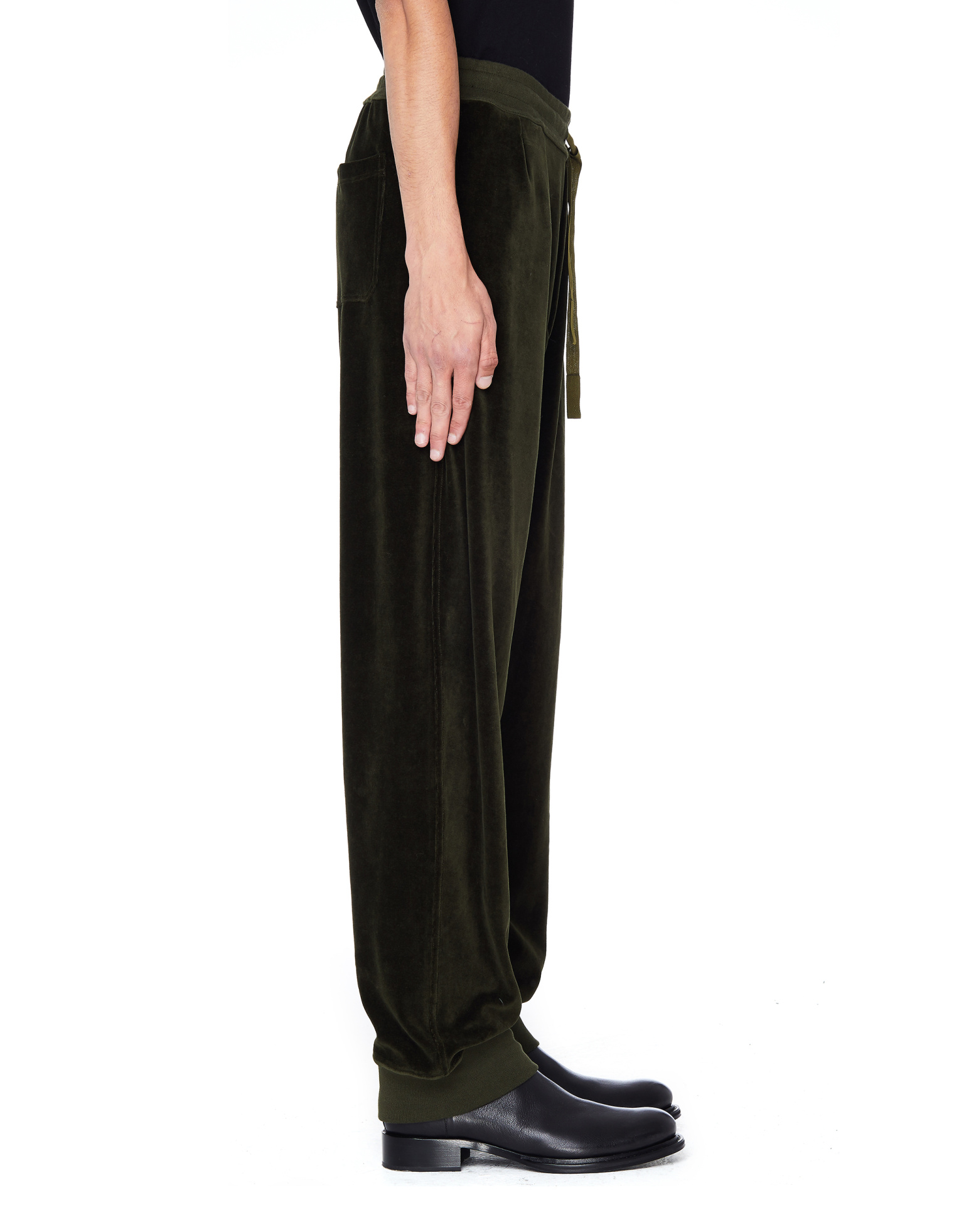 Haider Ackermann Geen Velvet Sweatpants