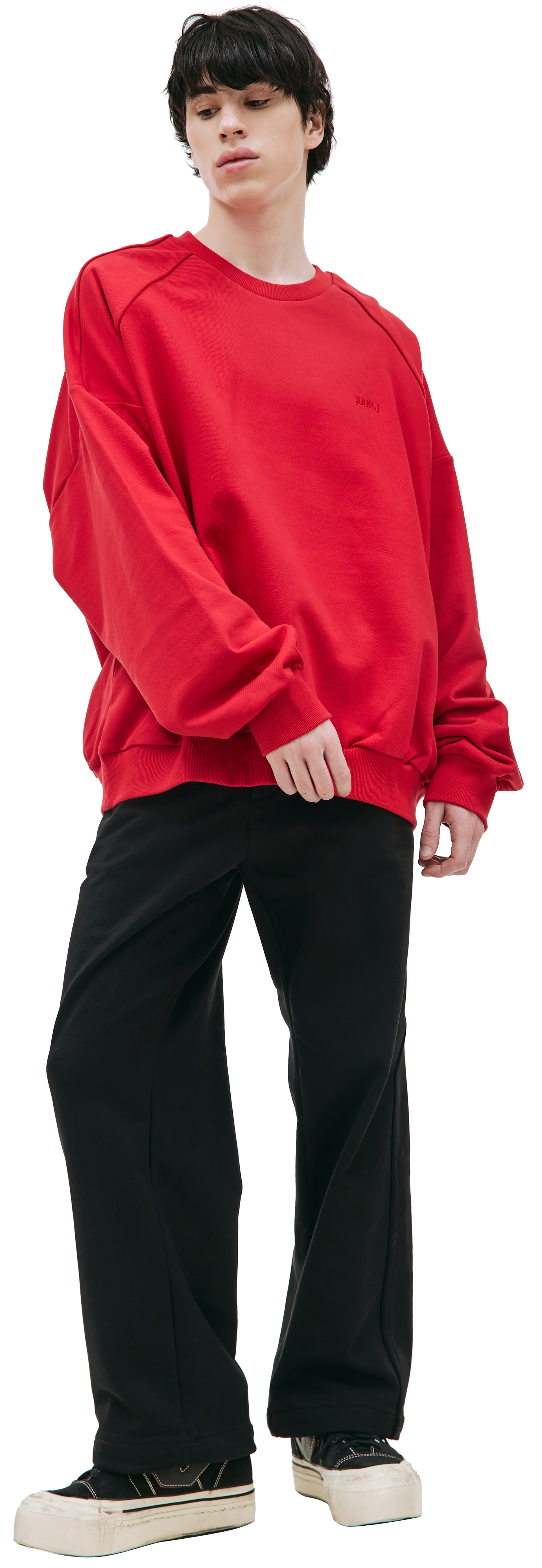 Juun.J Cotton \'Mouvement\' sweatshirt