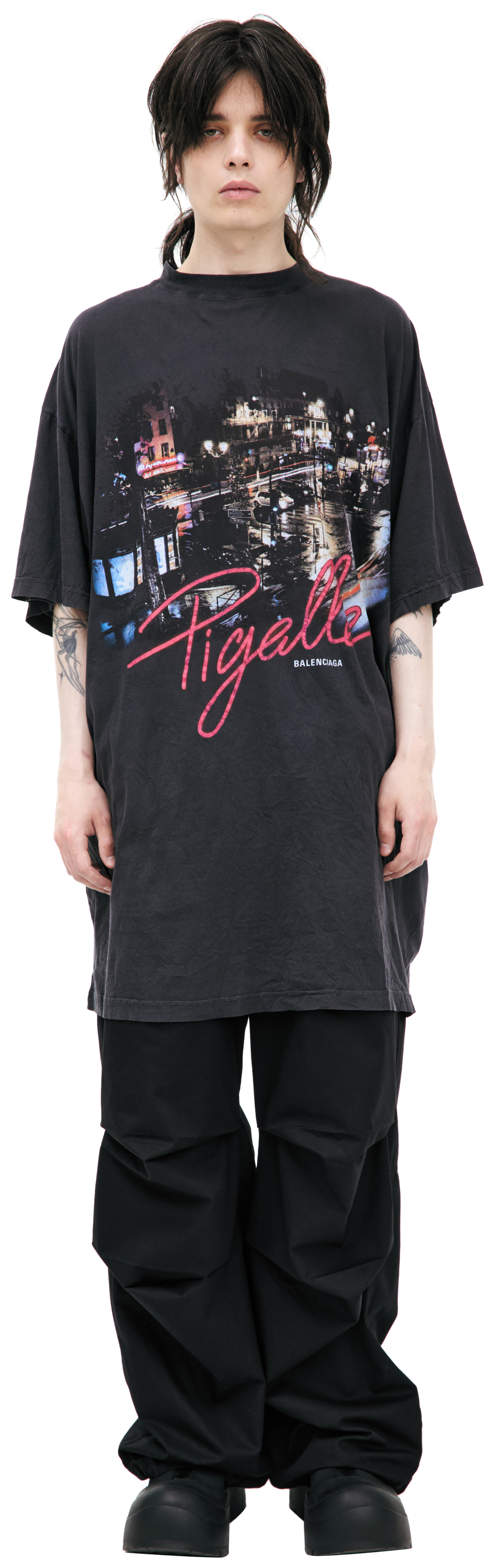 Balenciaga Oversized T-shirt with print