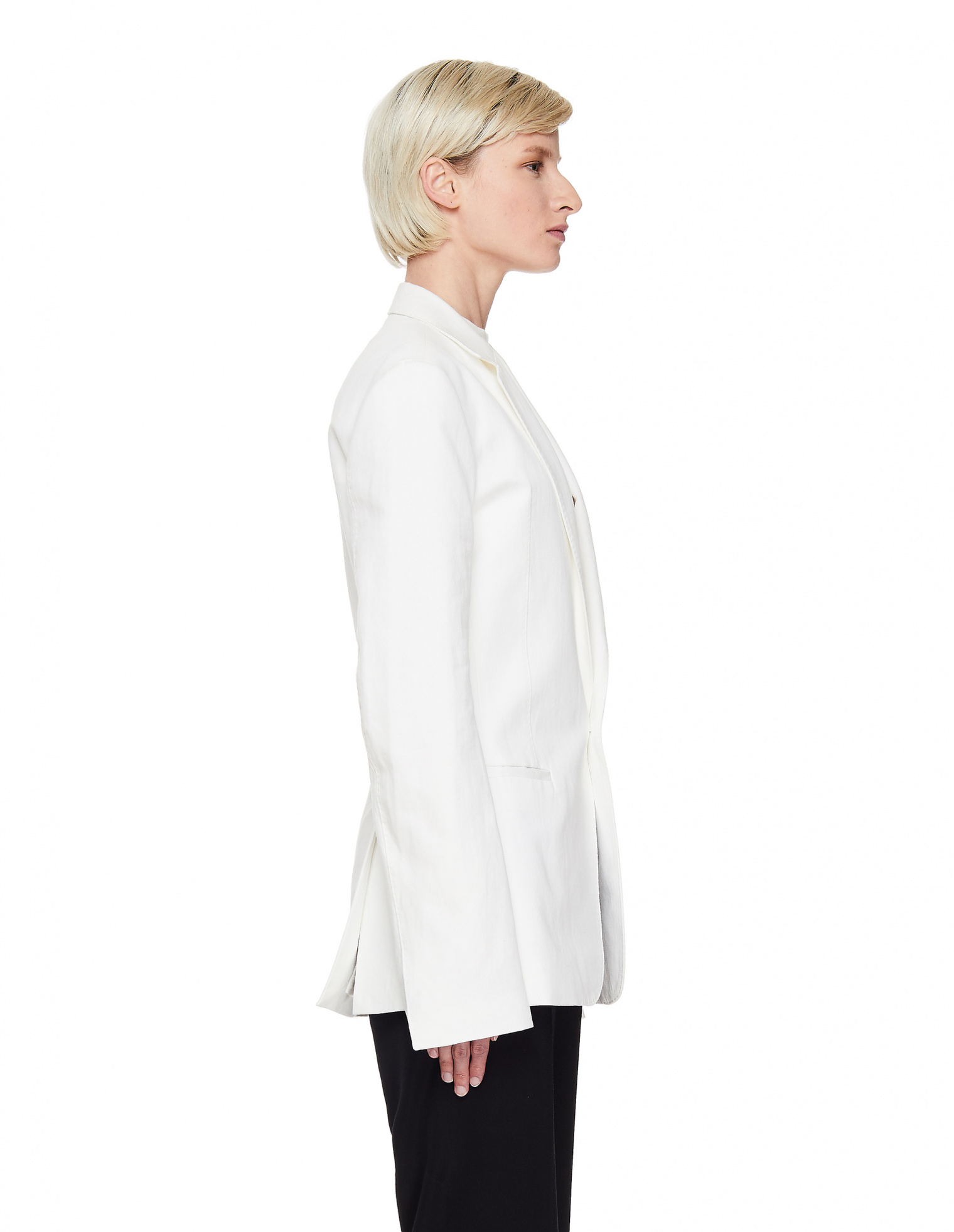 Buy Haider Ackermann women white viscose blazer for £598 online on