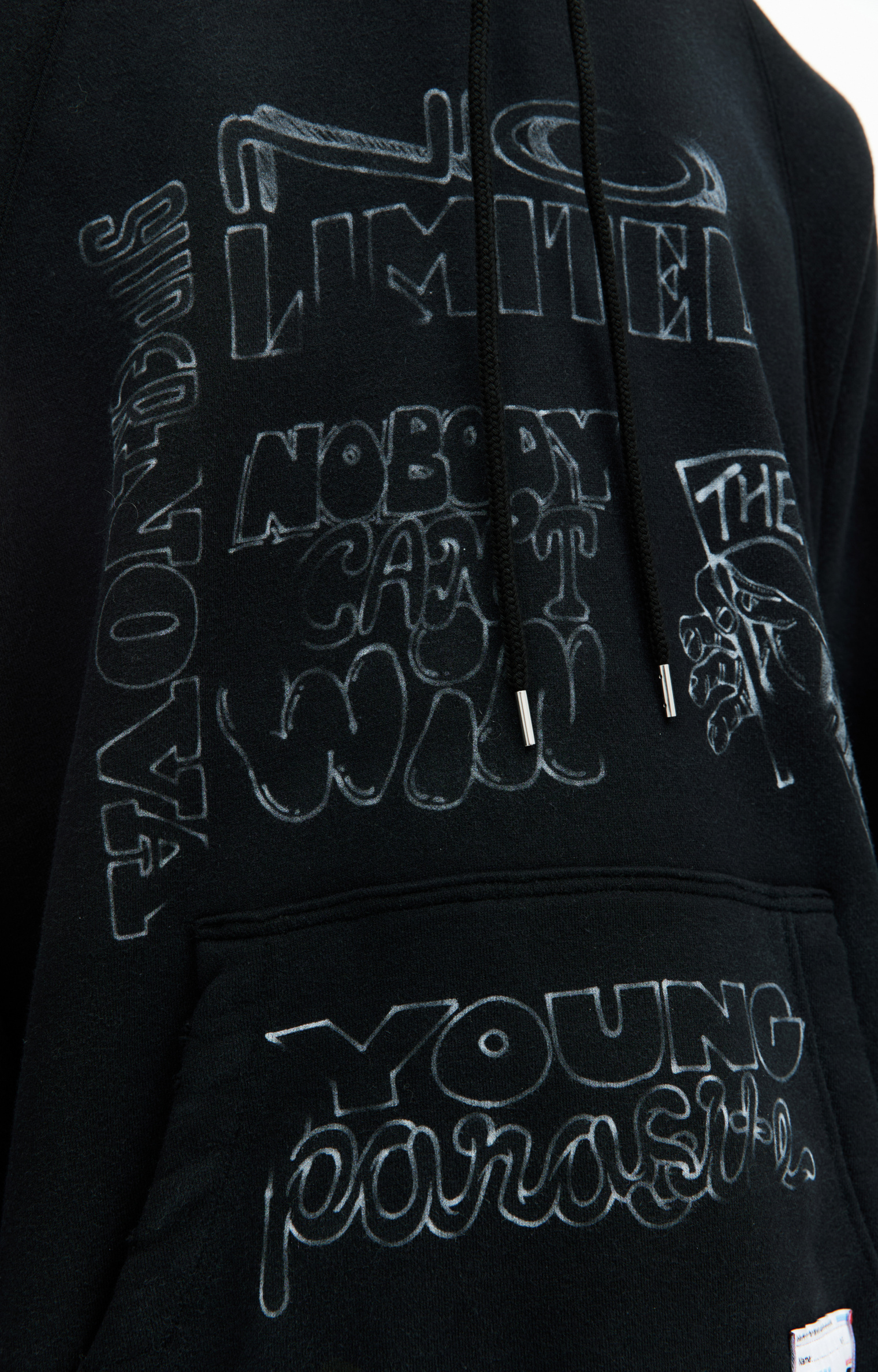 Maison Mihara Yasuhiro Vintage-like printed hoodie