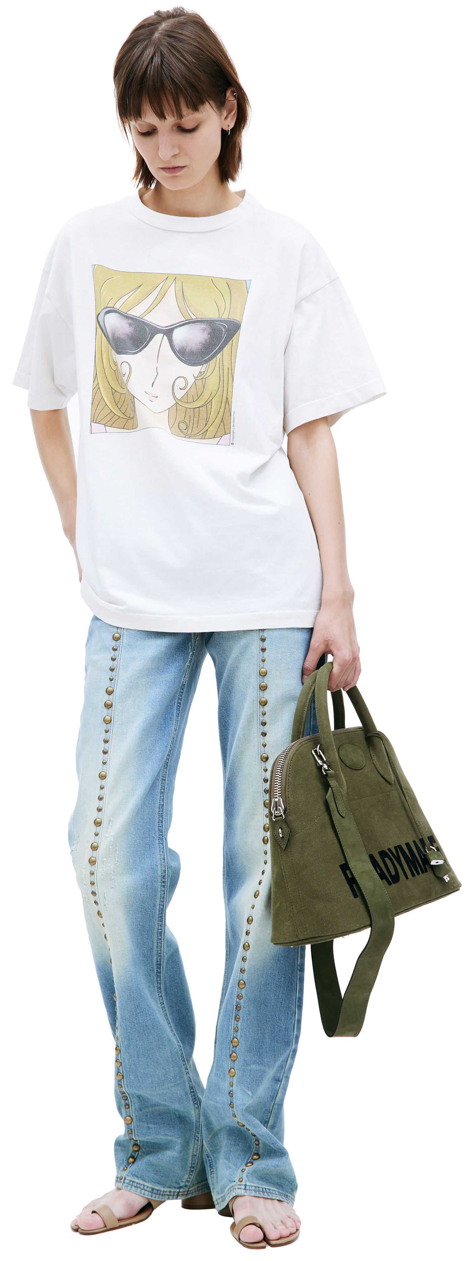 Saint Michael Cotton printed t-shirt