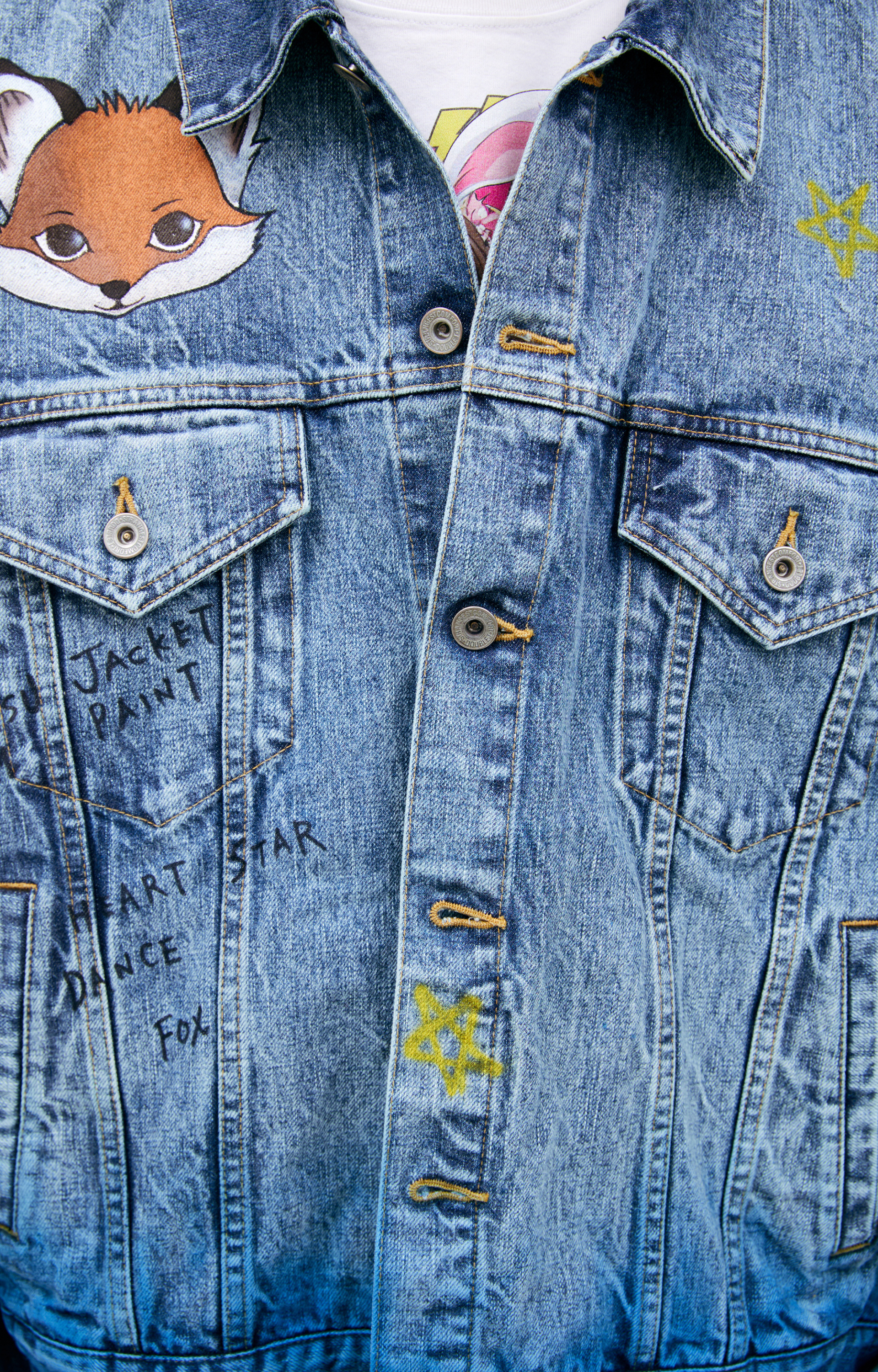 Doublet Denim jacket with buttons