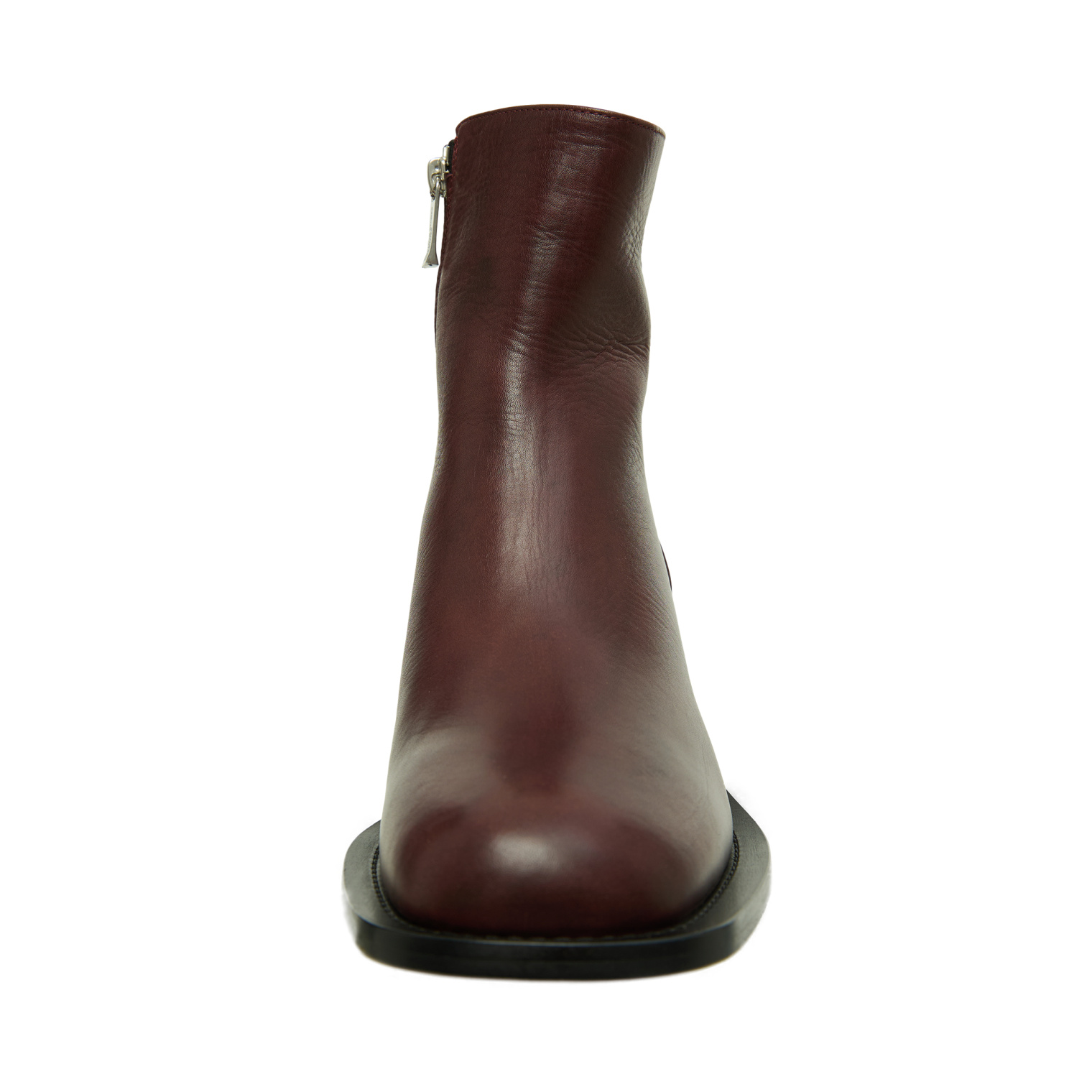 Enfants Riches Deprimes Burgundy leather ankle boots