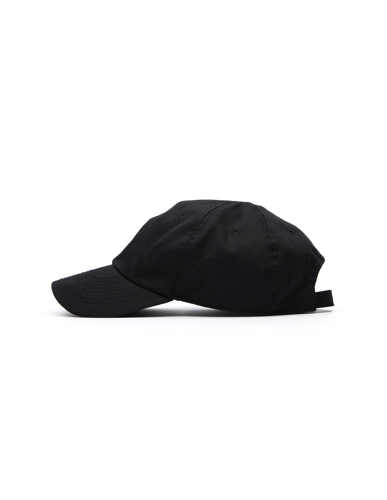 Balenciaga Plain Black Cap