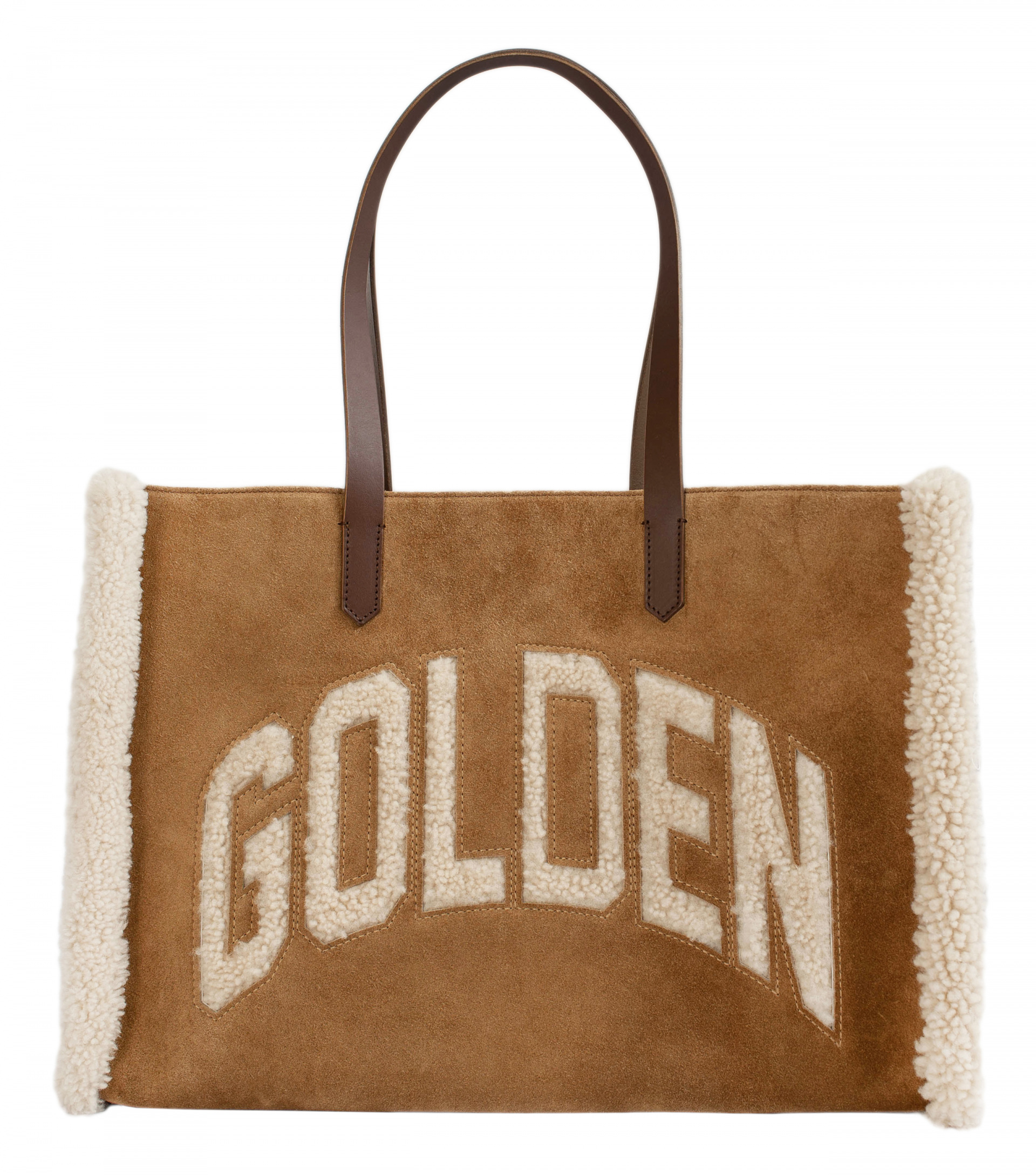 Golden Goose California Logo Brown Bag