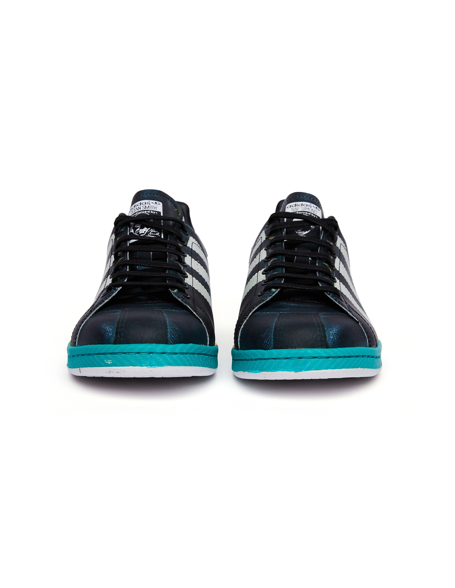 Raf Simons Samba Printed Stan Smith Sneakers