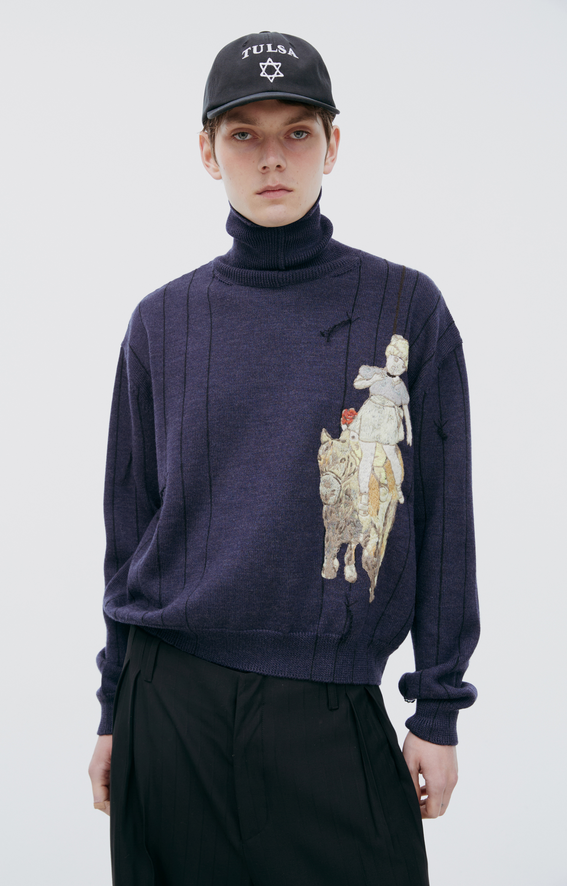 Enfants Riches Déprimés Embroidered sweater