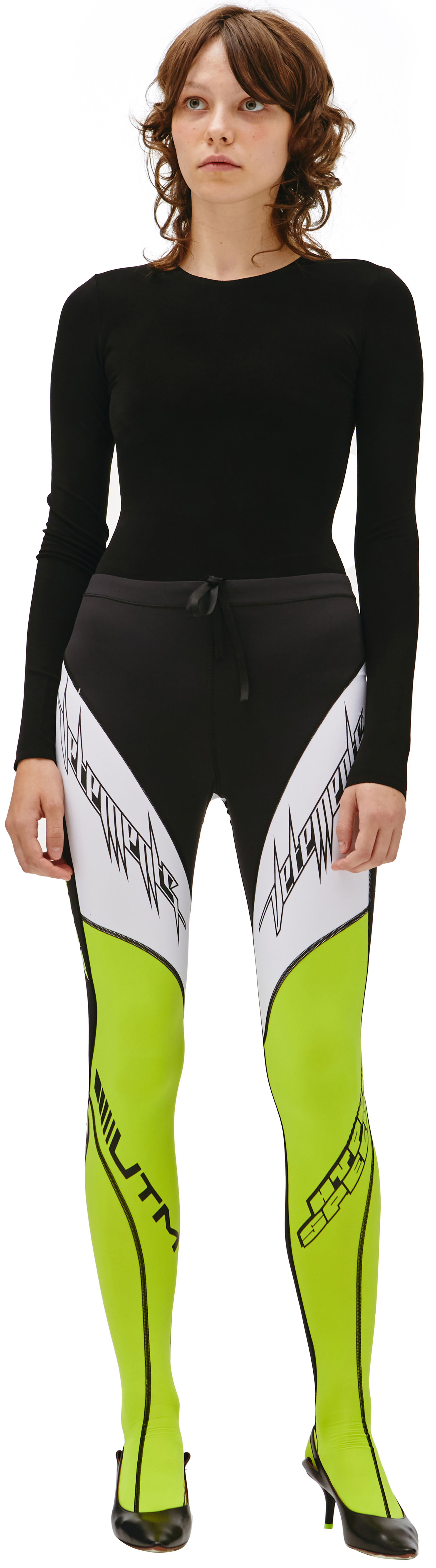 Maison Margiela Black longsleeves bodysuit