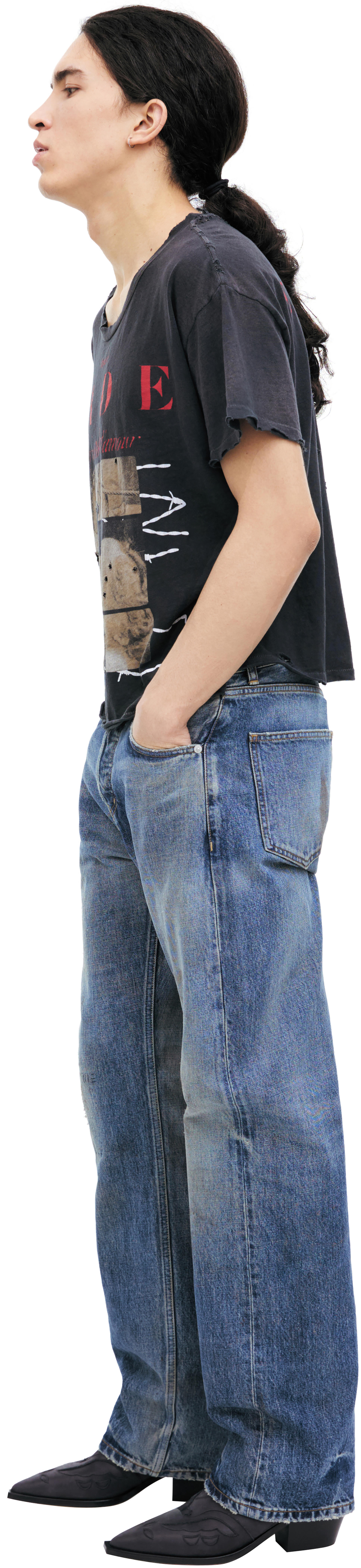 Enfants Riches Déprimés Blue Cotton Jeans