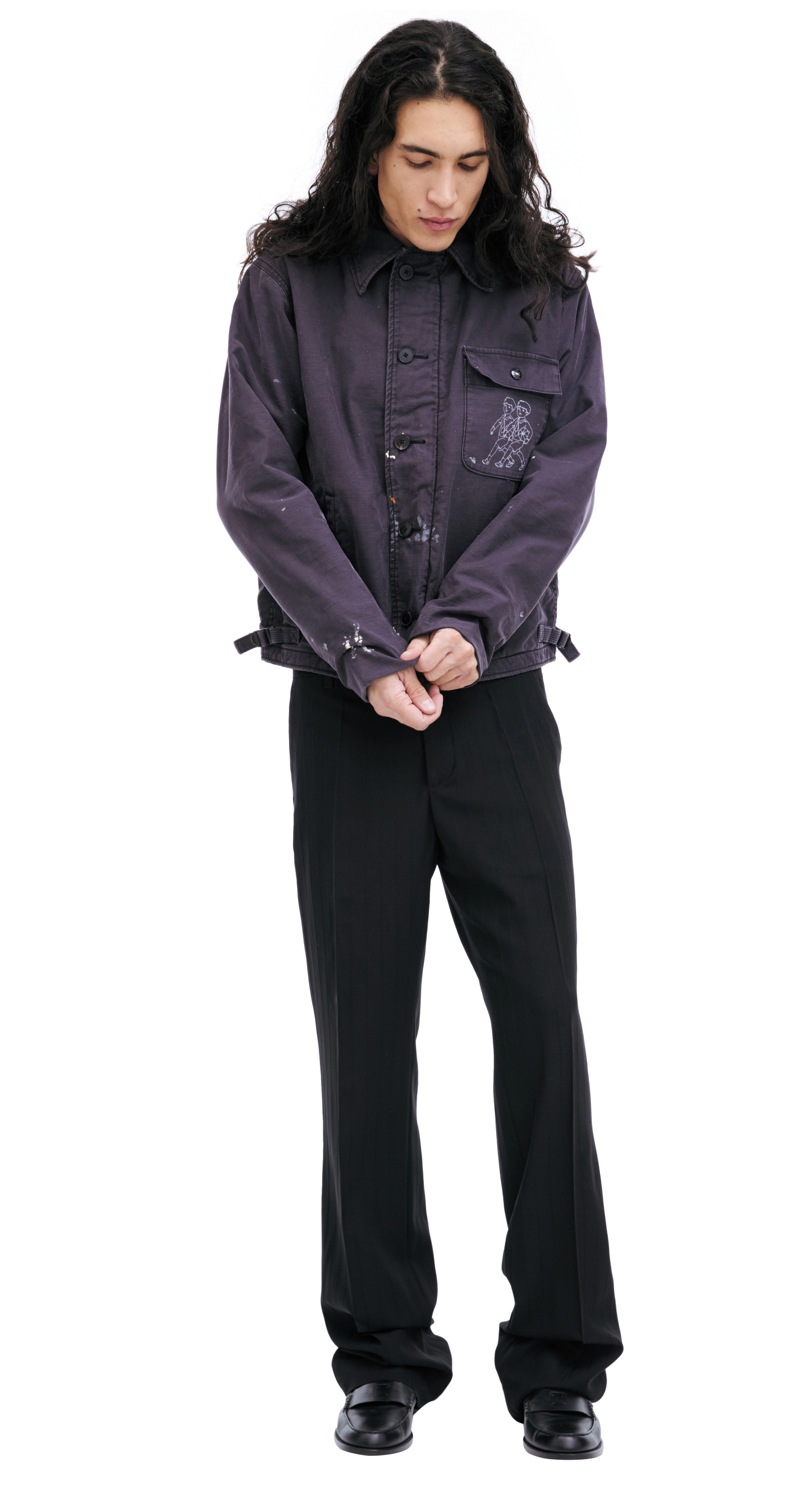 Enfants Riches Déprimés Embroidered Jacket