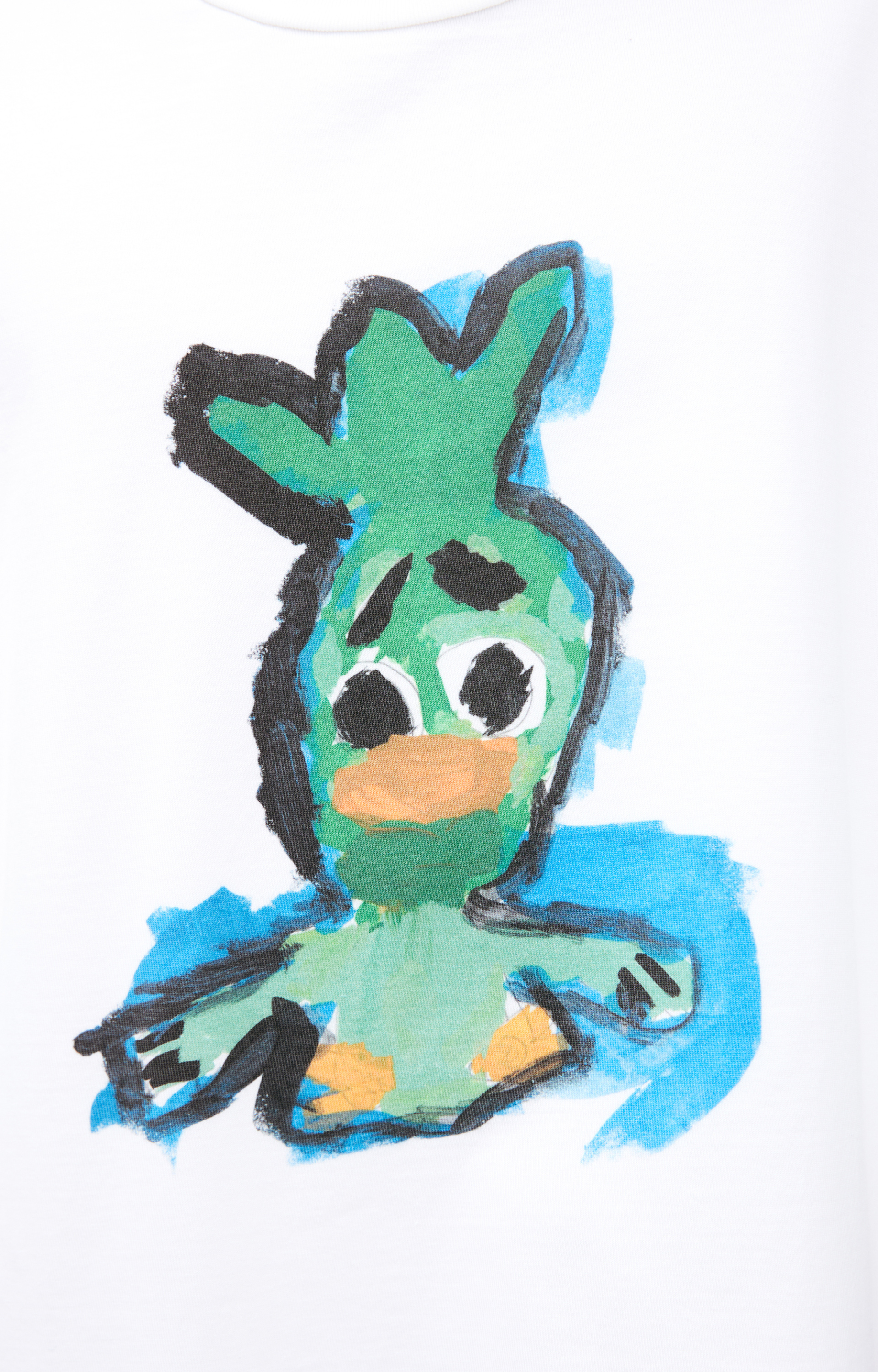 Maison Mihara Yasuhiro White print T-shirt