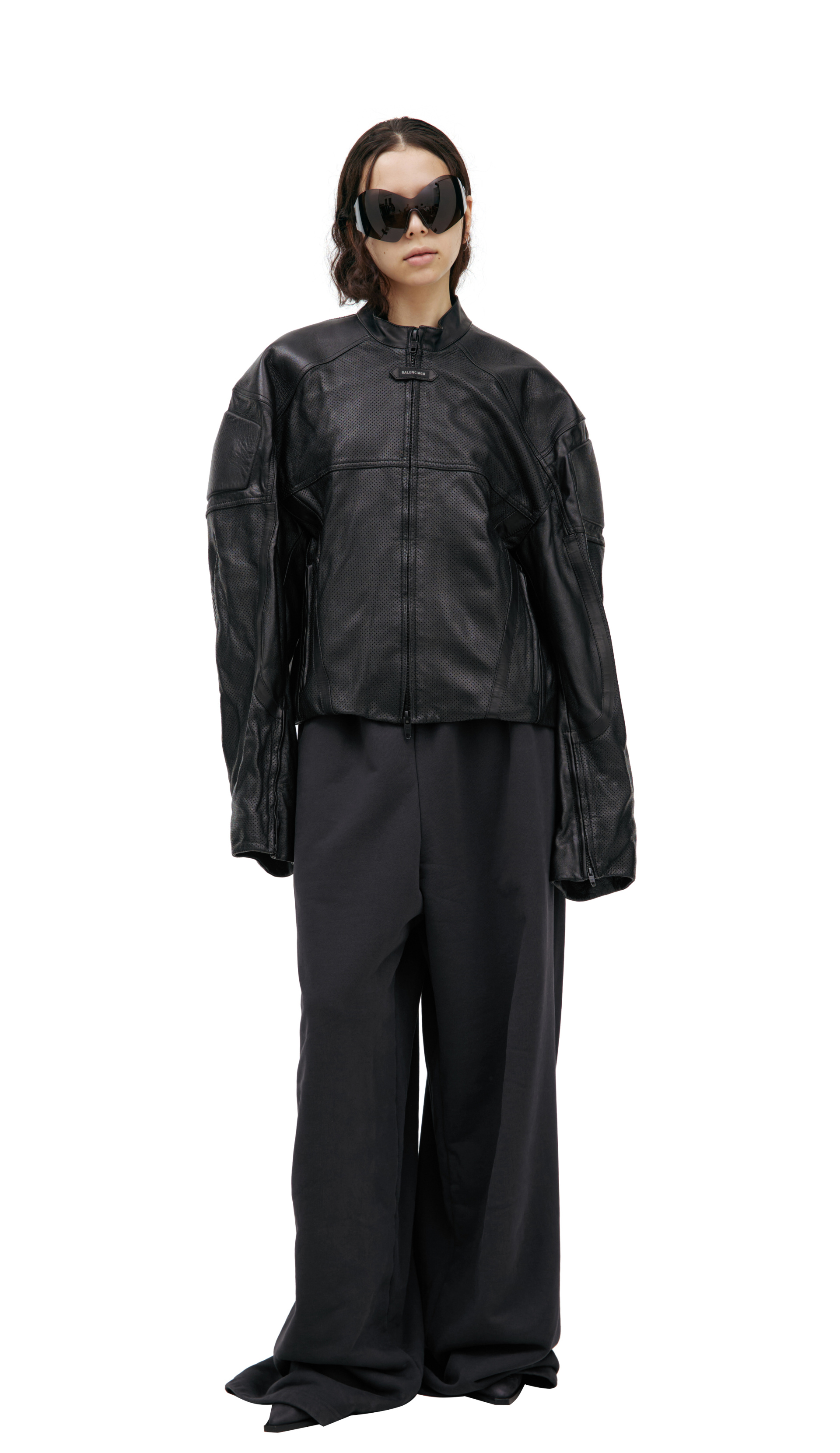 Buy Yohji Yamamoto men black x new era printed hoodie for