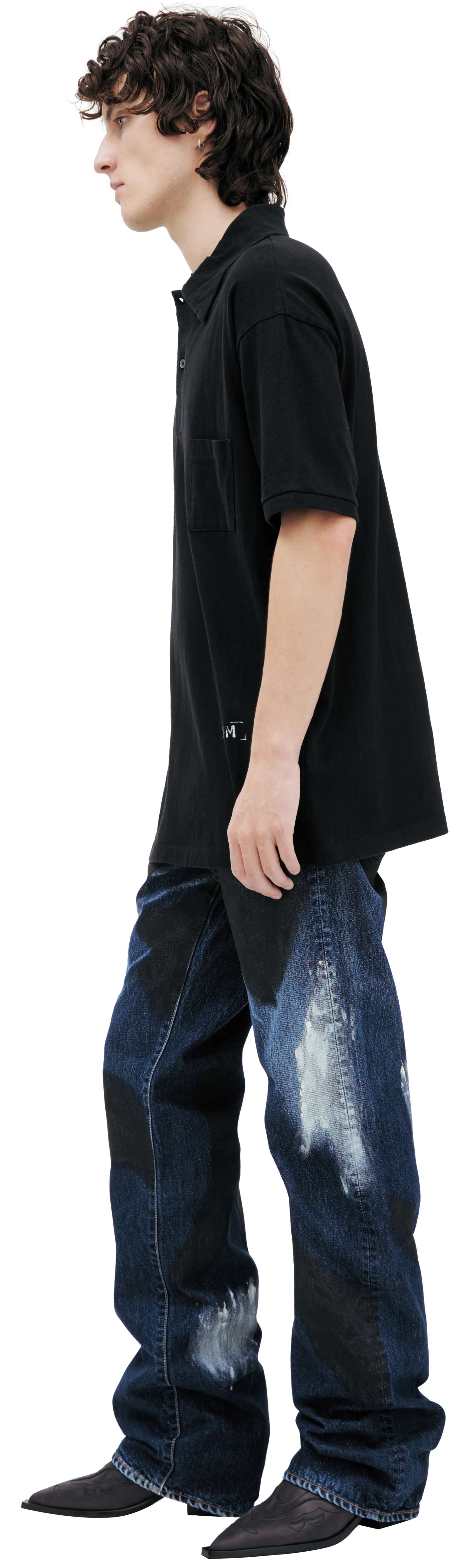 Maison Margiela Polo shirt with patch pocket