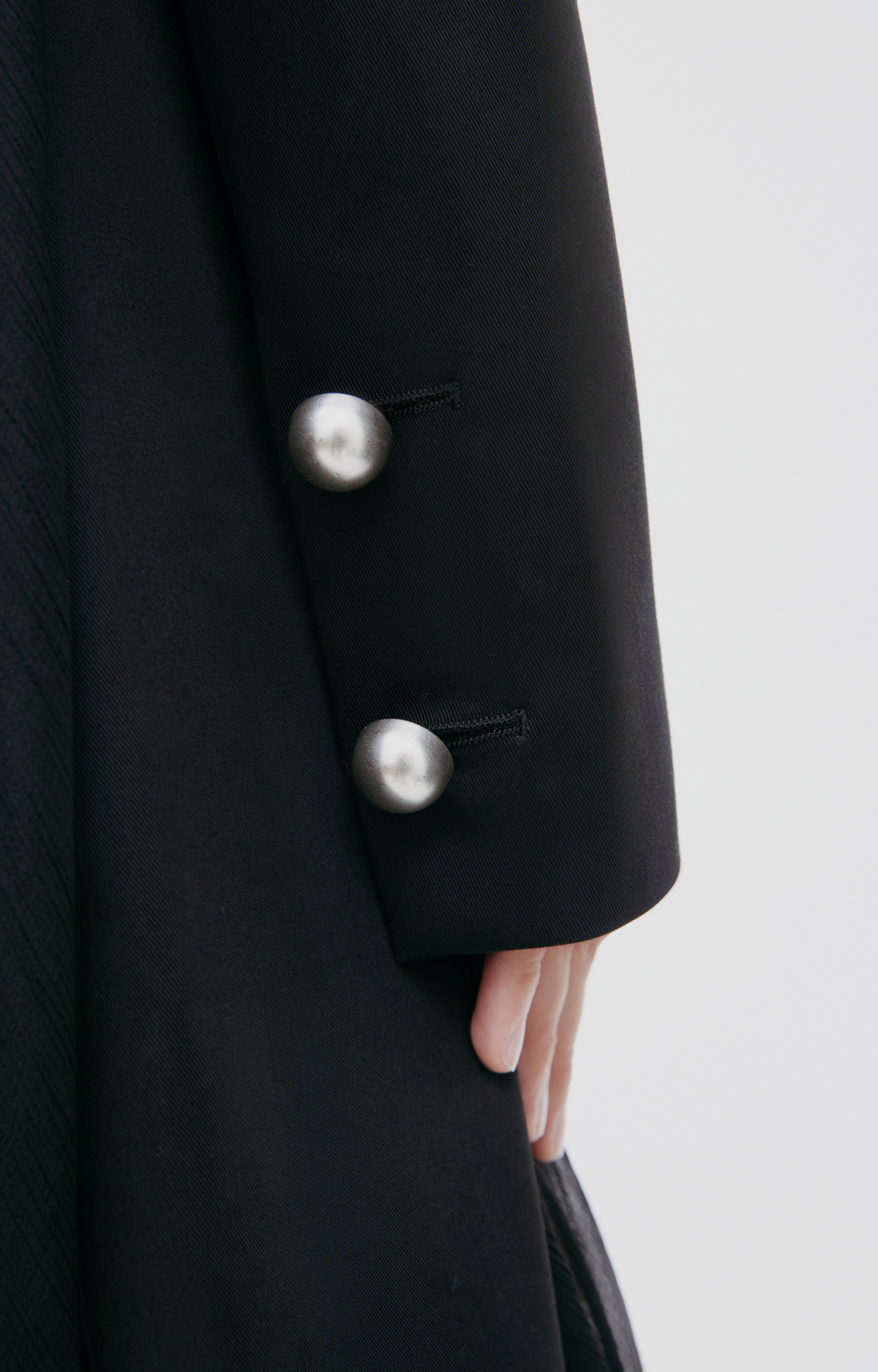 Ann Demeulemeester Asymmetrical coat