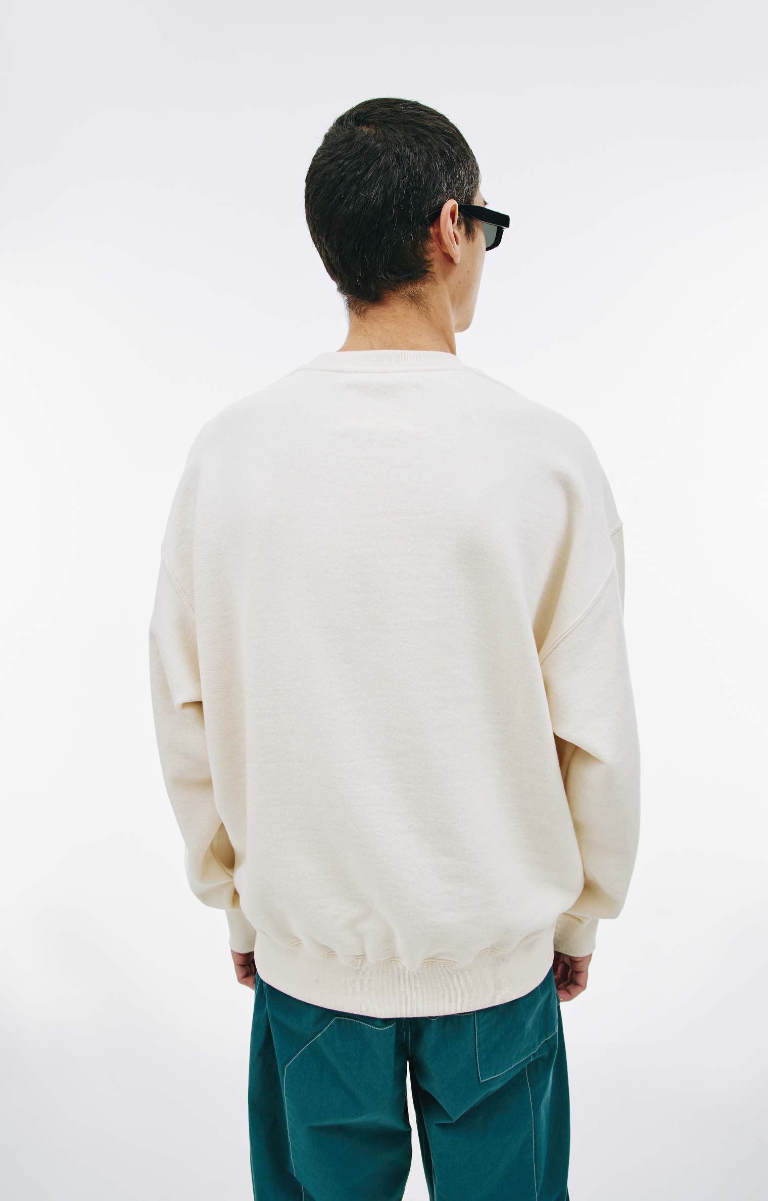 Jil Sander Cotton logo sweatshirt