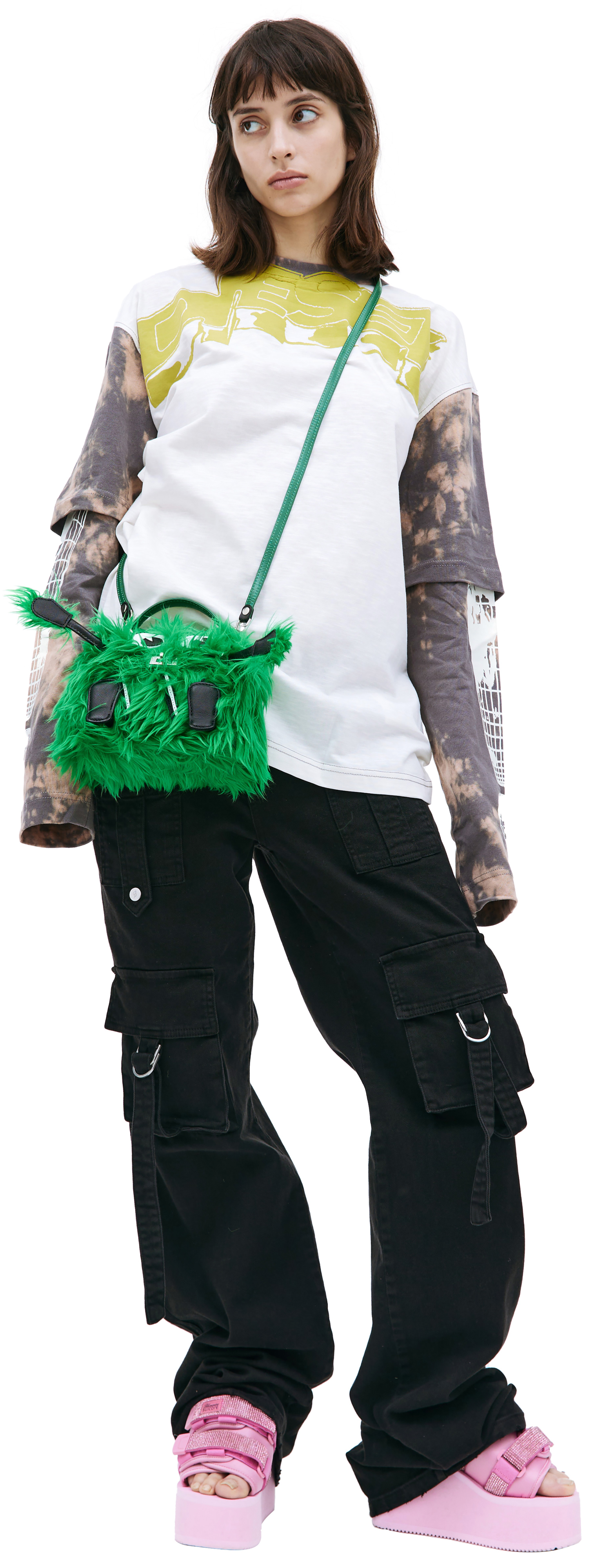 Diesel T-Wesher layered longsleeve