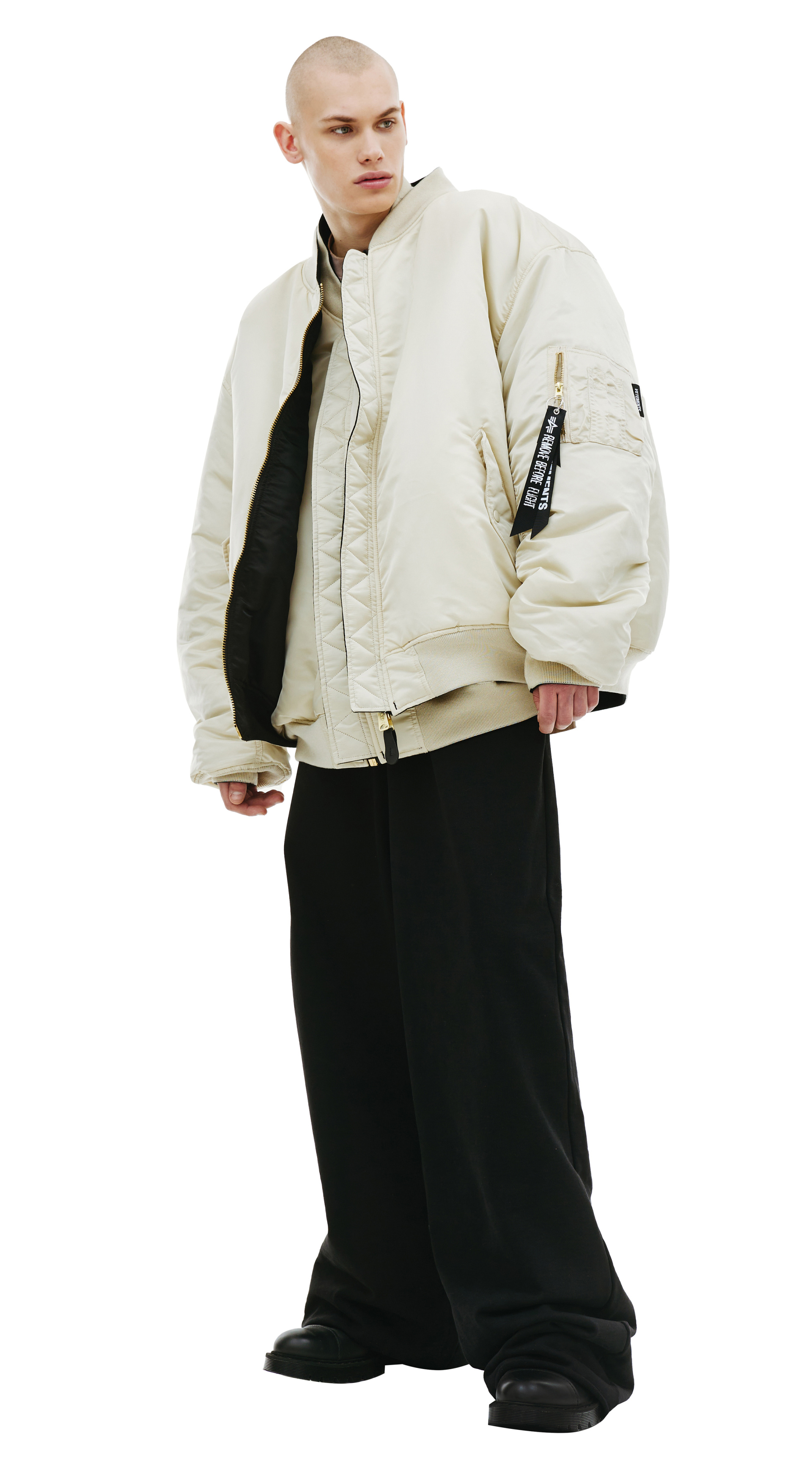 VETEMENTS х Alpha Industries double reversible bomber jacket