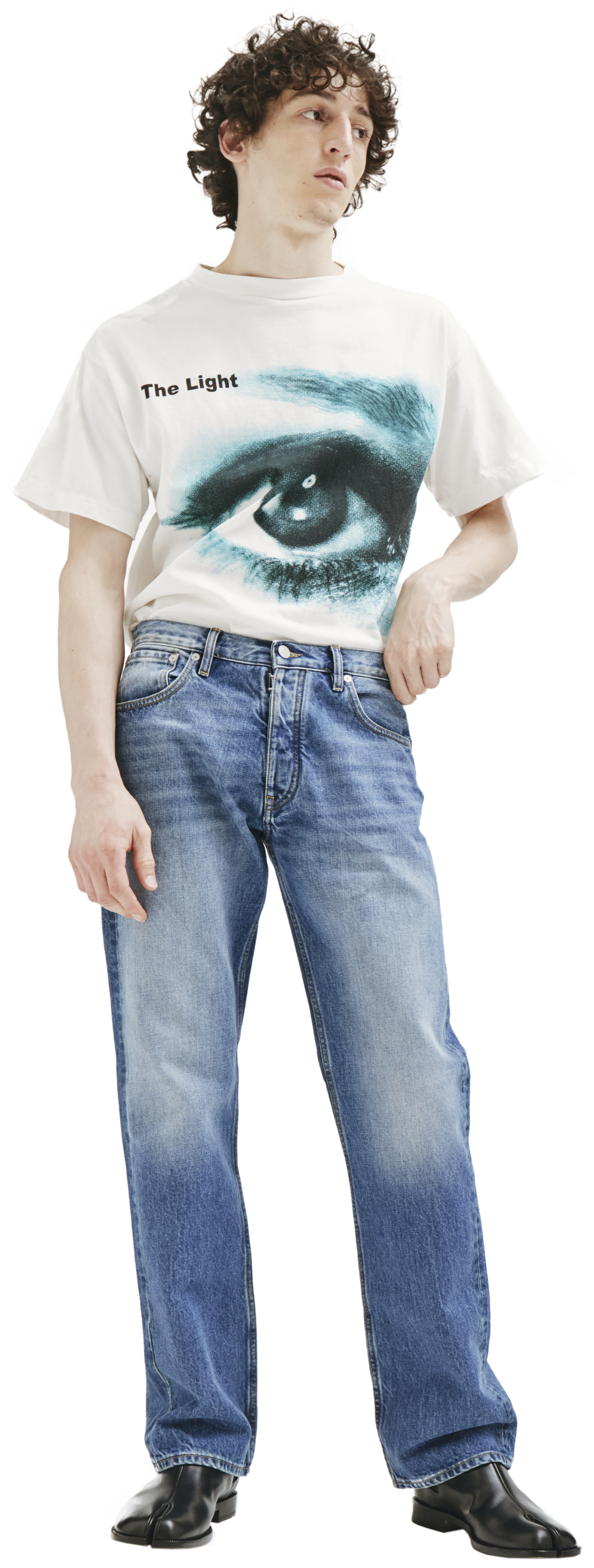 Maison Margiela Blue Straight Leg Jeans