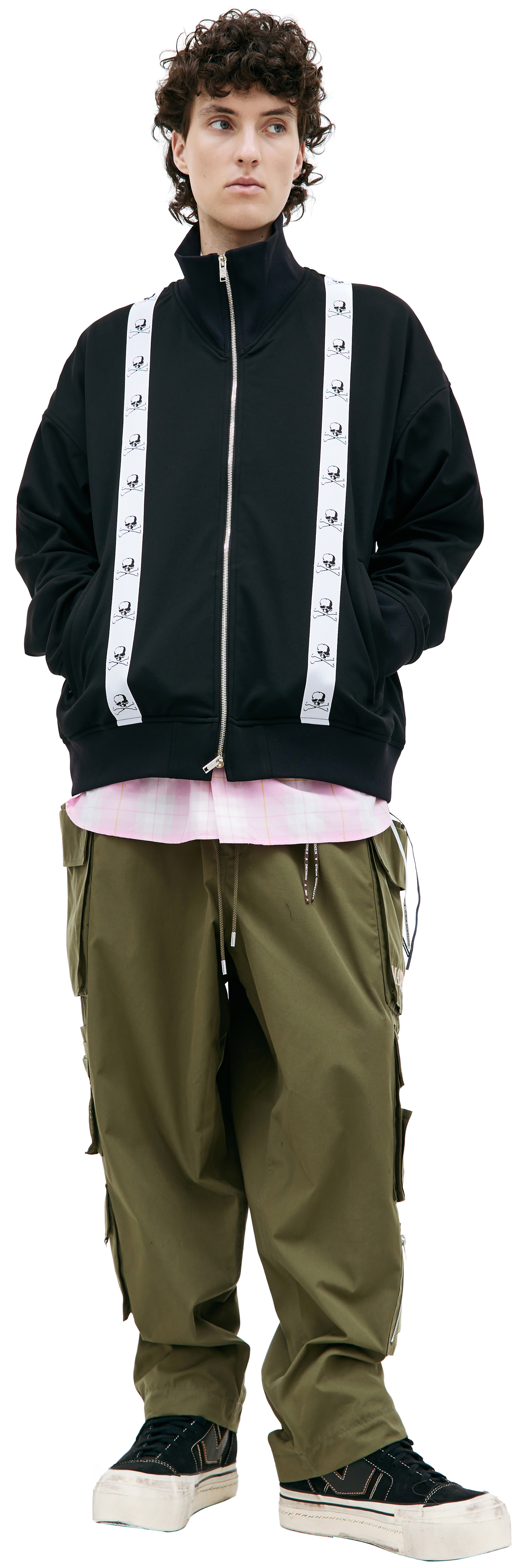 Mastermind WORLD Black track jacket