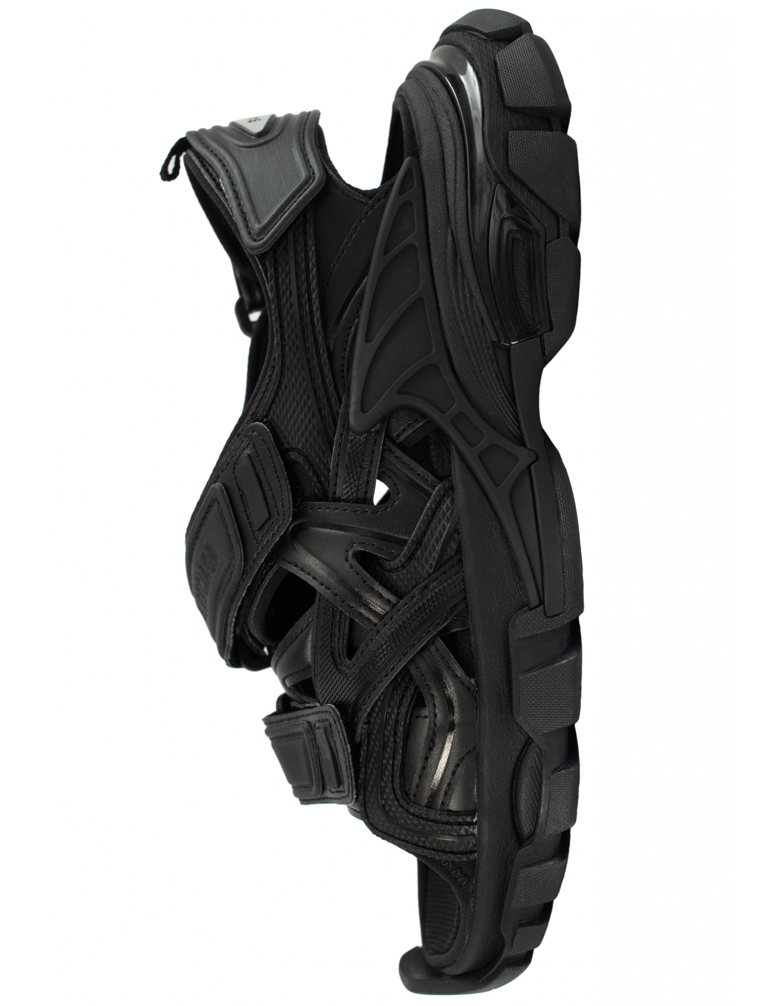 Balenciaga Track Black Sandals