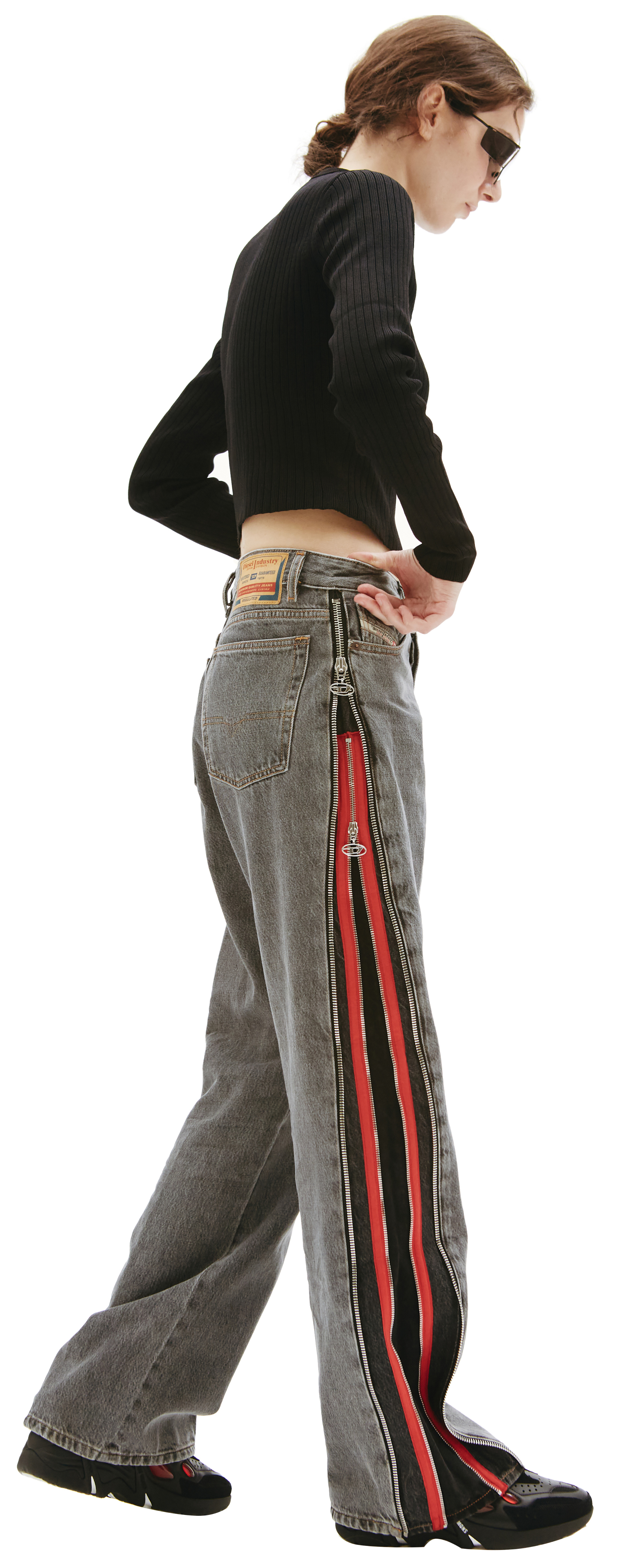 Diesel Rib knit M-Desmoines longsleeve