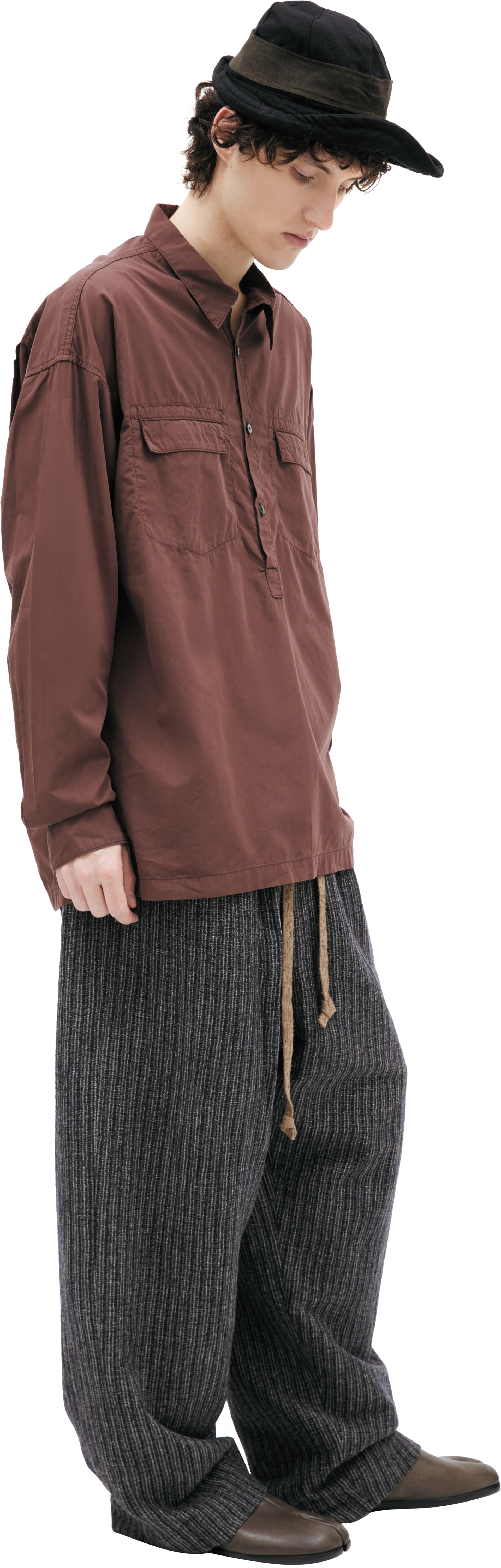 The Viridi-Anne Shirt with patch pockets