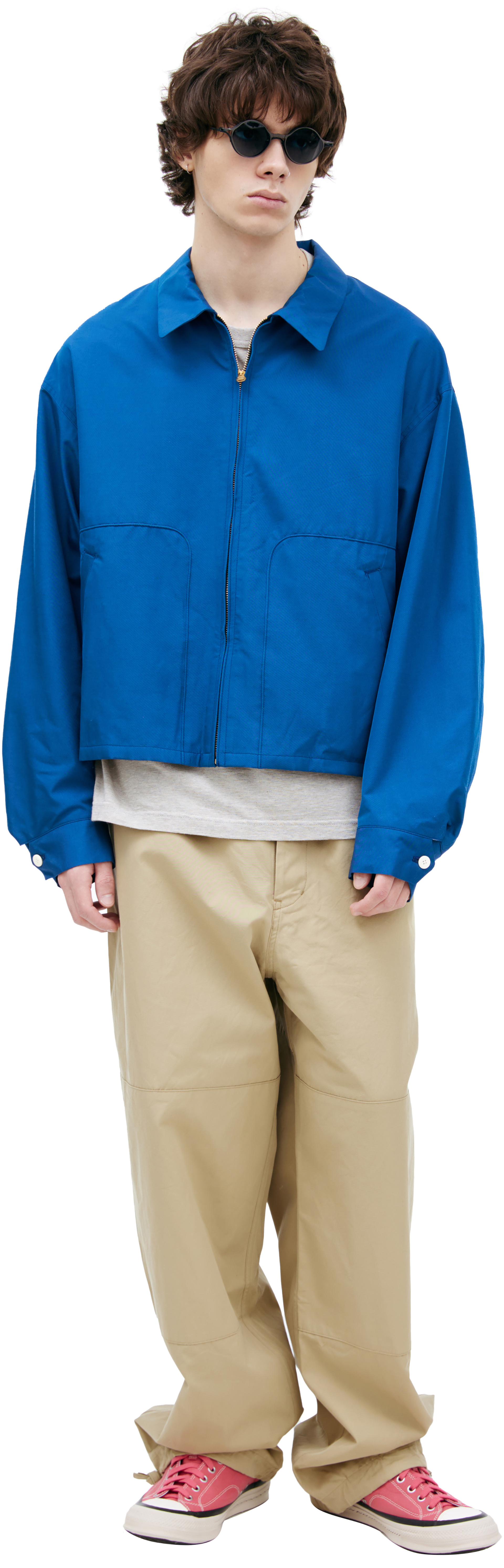 visvim Blue logo jacket