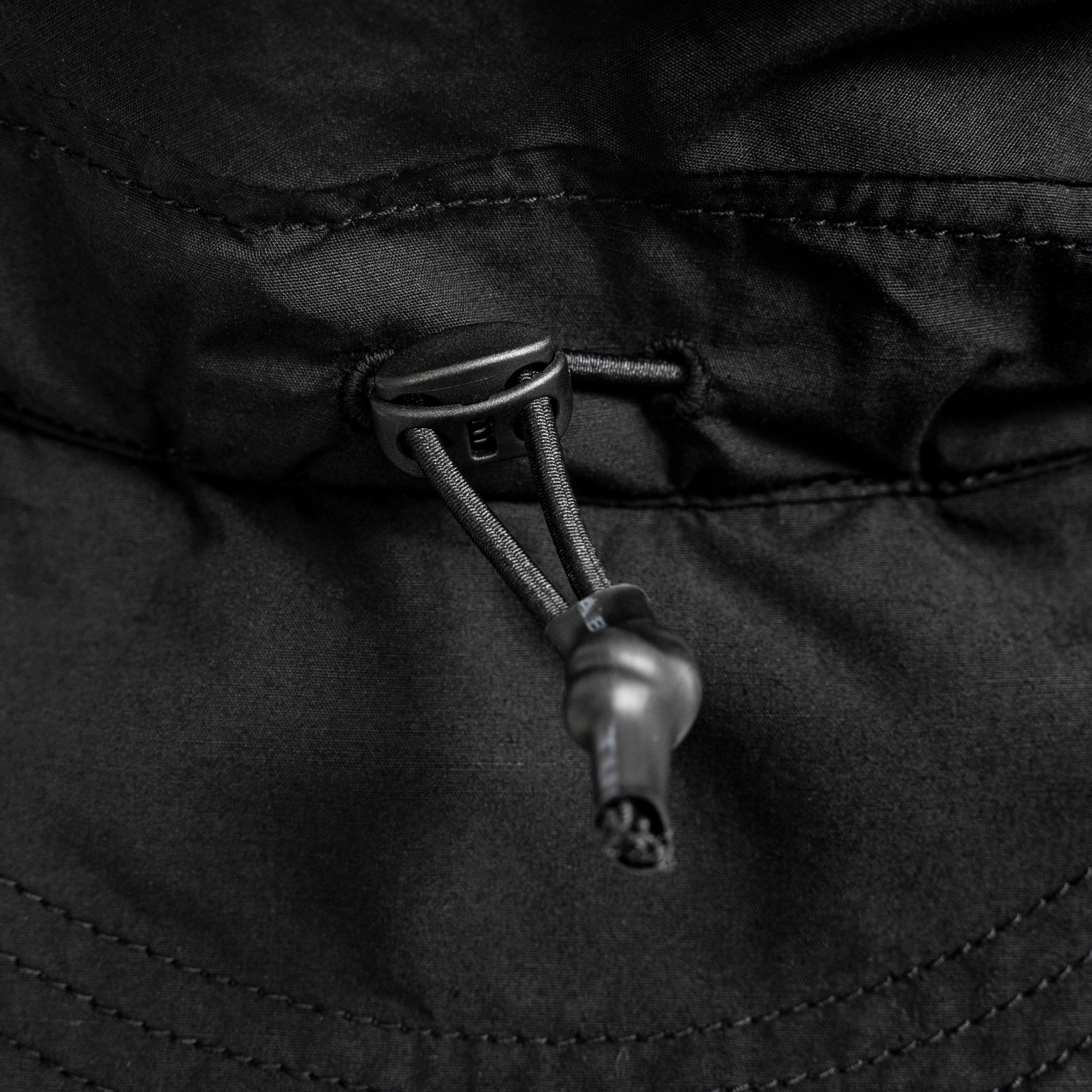 The Viridi-Anne Black Cotton mask cap