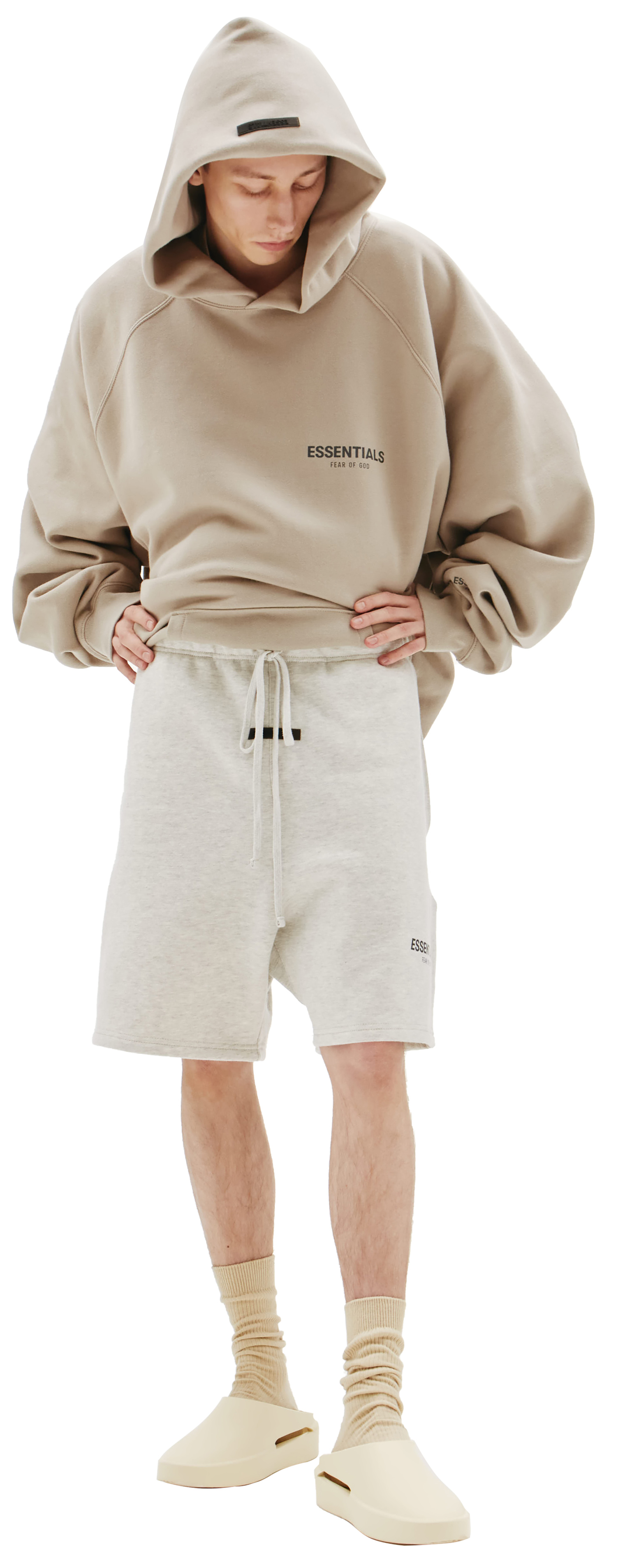 Fear of God Essentials Шорты из хлопка с логотипом